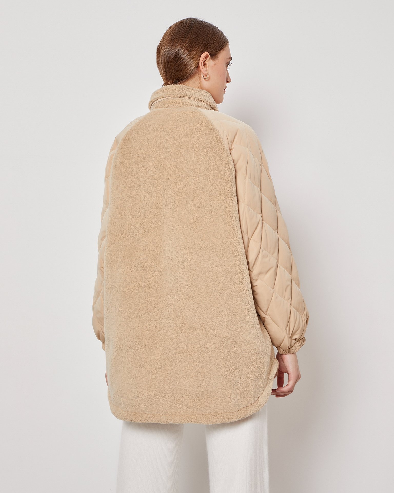 Shirt-style jacket, Brown — photo 4
