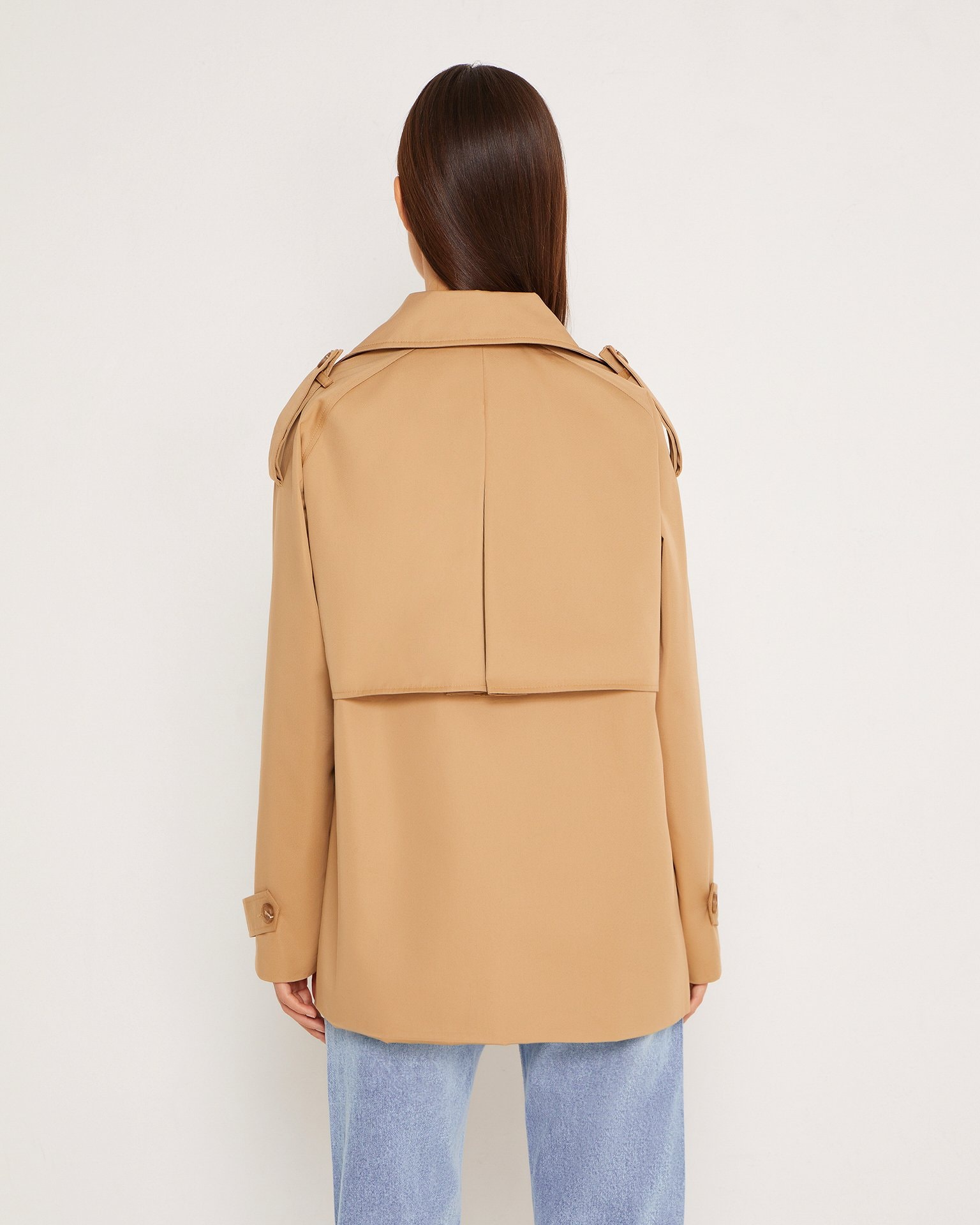 Brown trench coat, Brown — photo 3