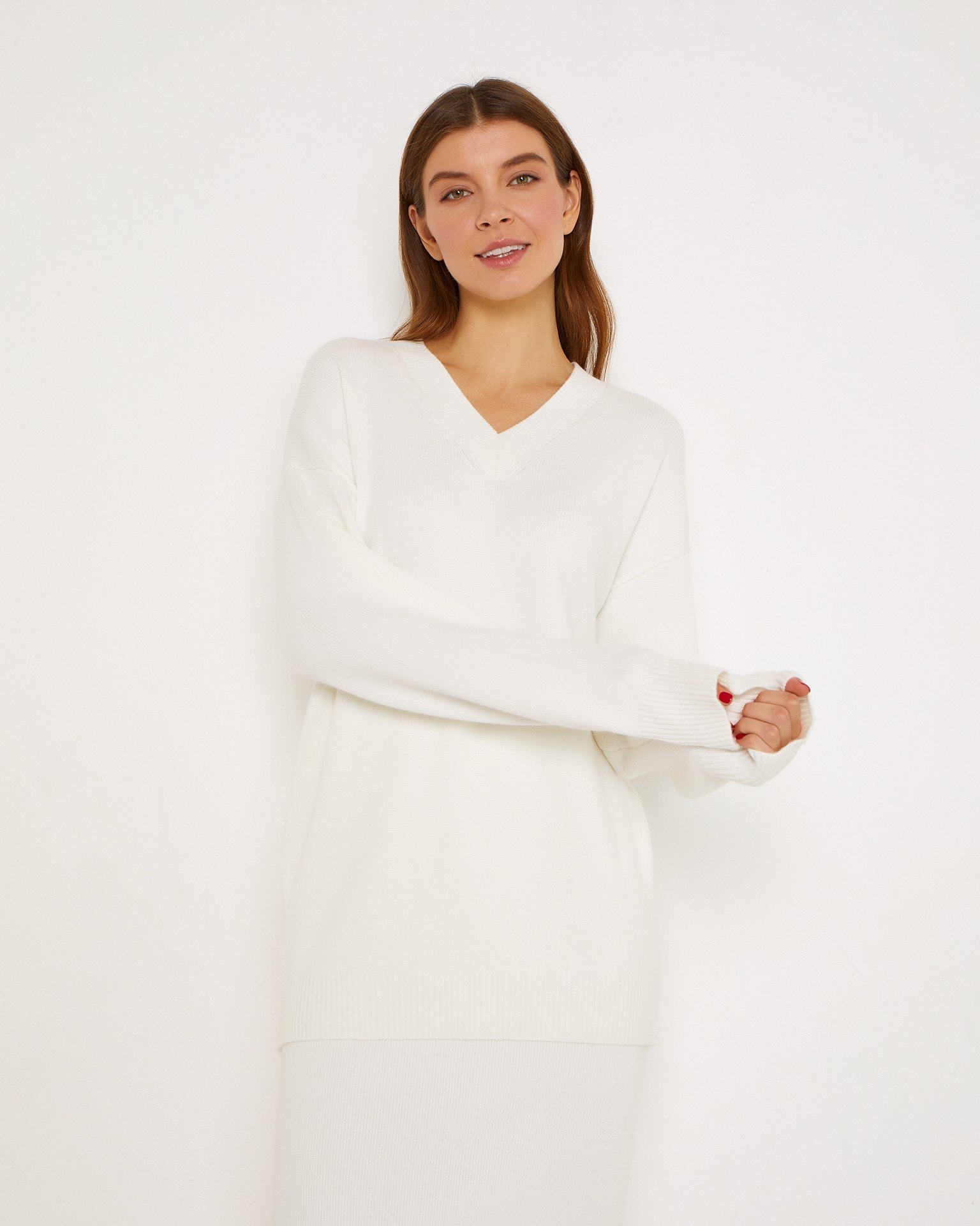 Co-ord with a midi skirt, Milk. — photo 2