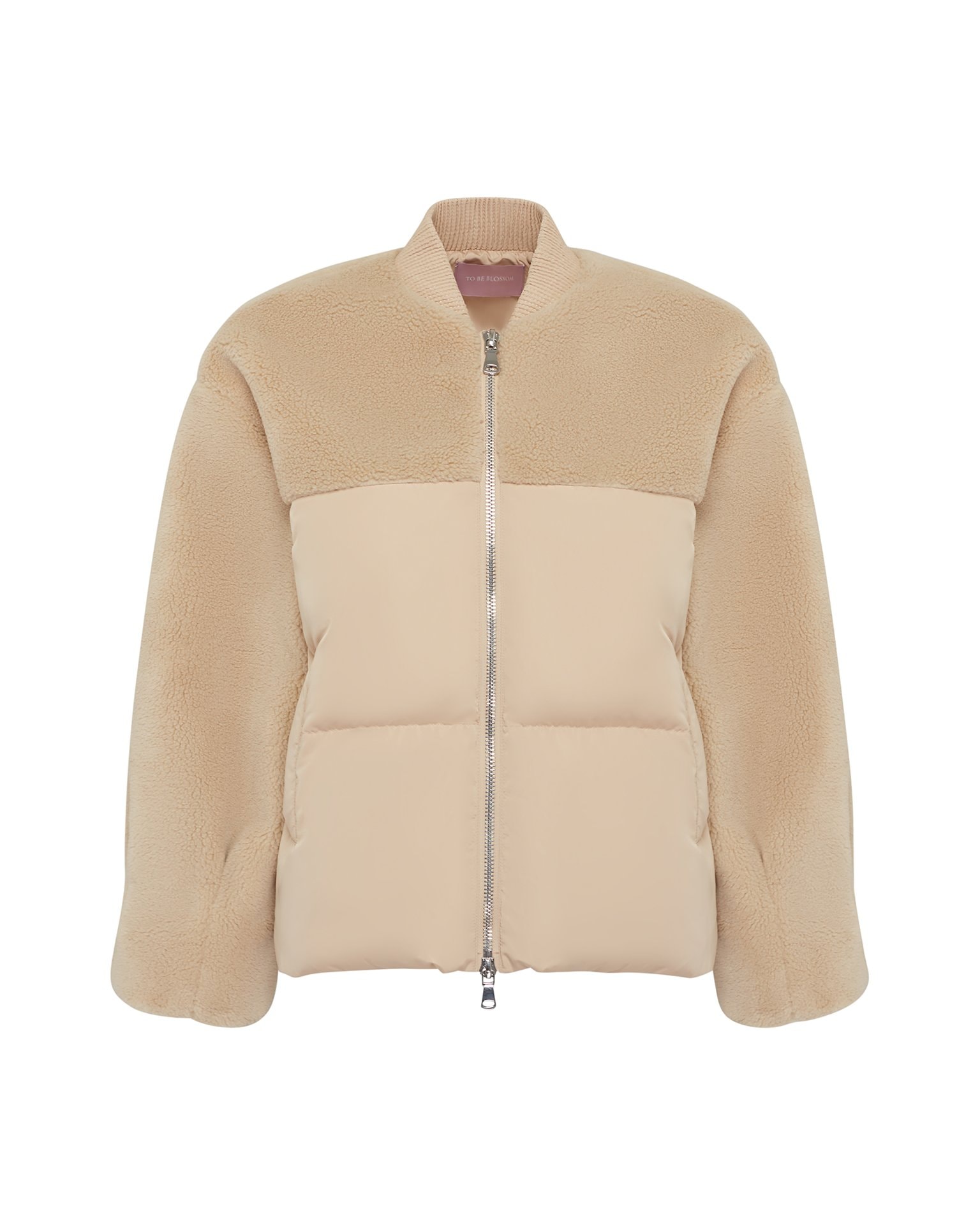 Short bomber jacket, Brown — photo 8