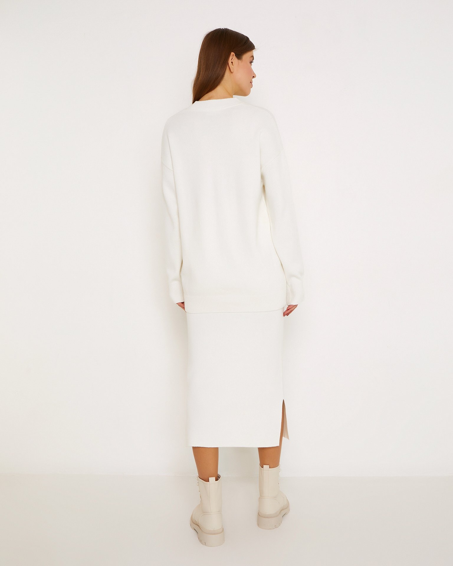 Co-ord with a midi skirt, Milk. — photo 3