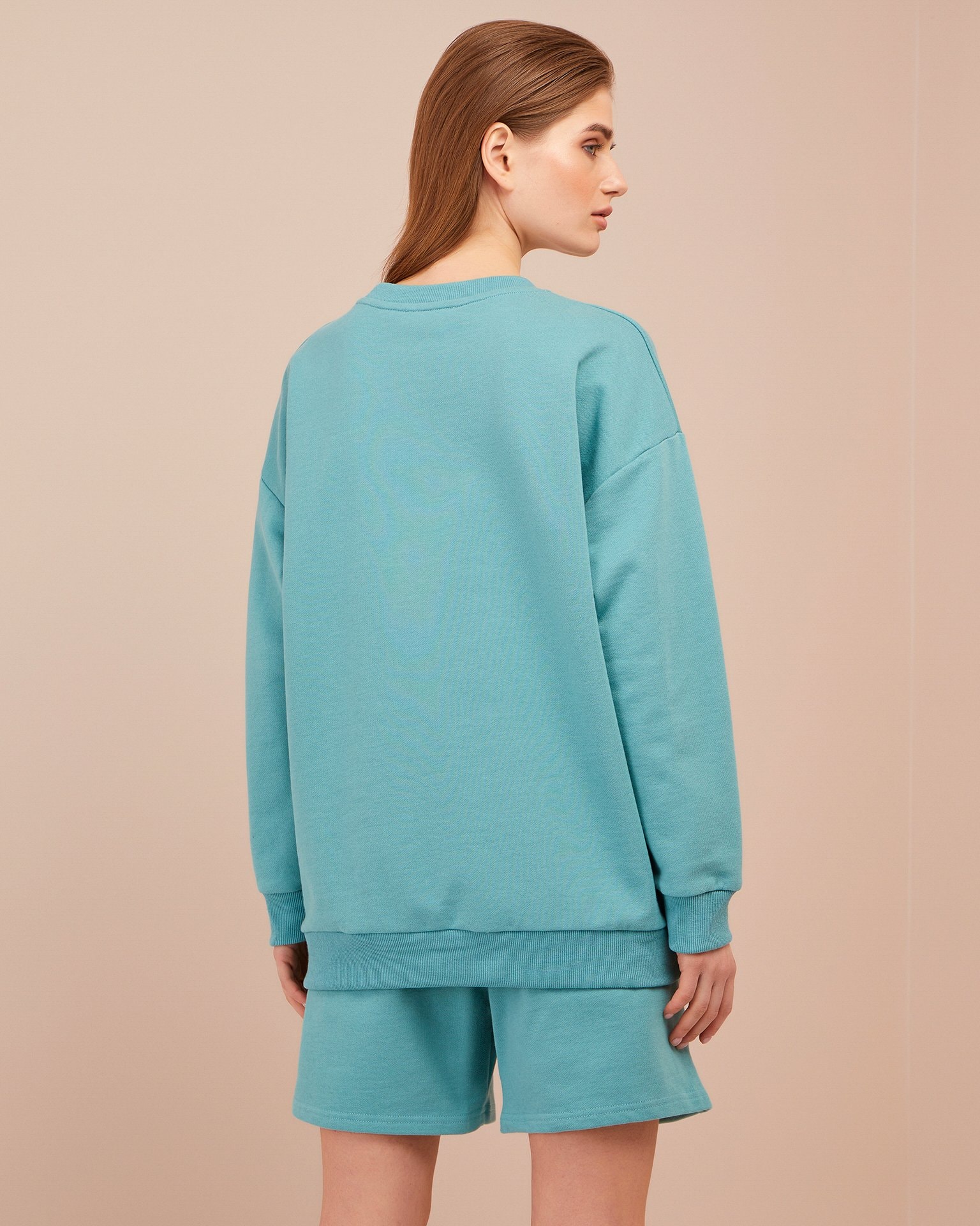 Sporty Shorts Set, Turquoise — photo 5
