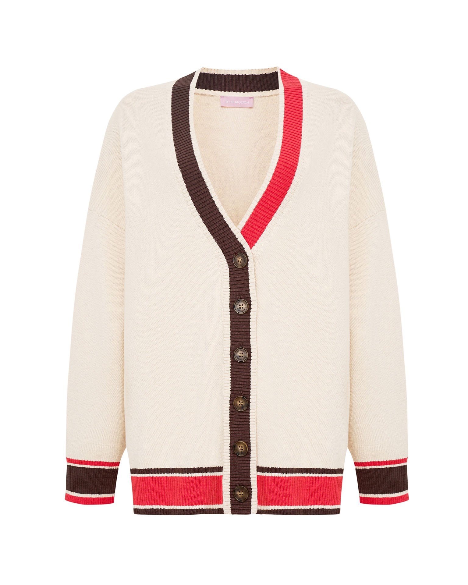 Longline Cardigan, Milky — photo 8