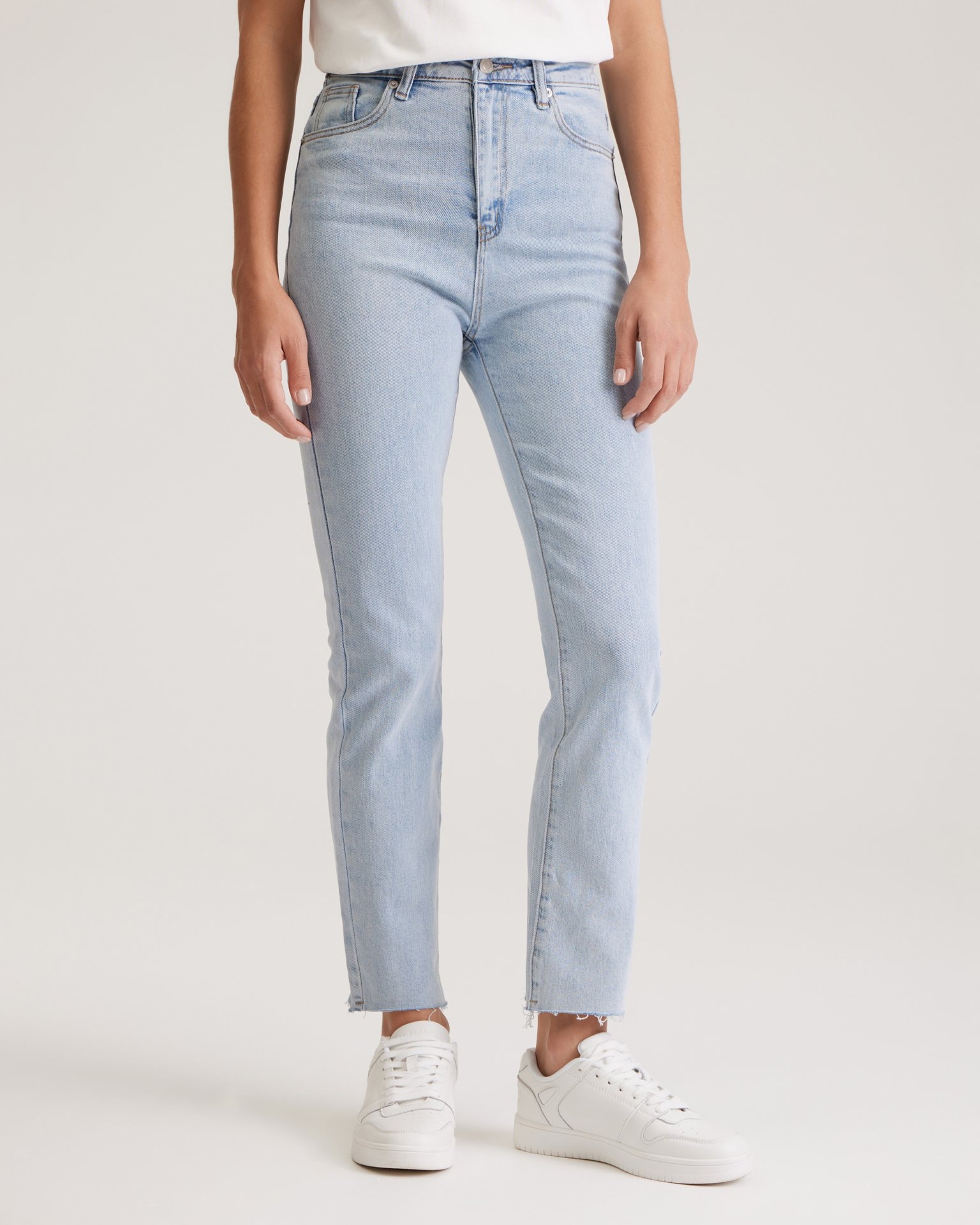Light blue jeans, Sky Blue — photo 9