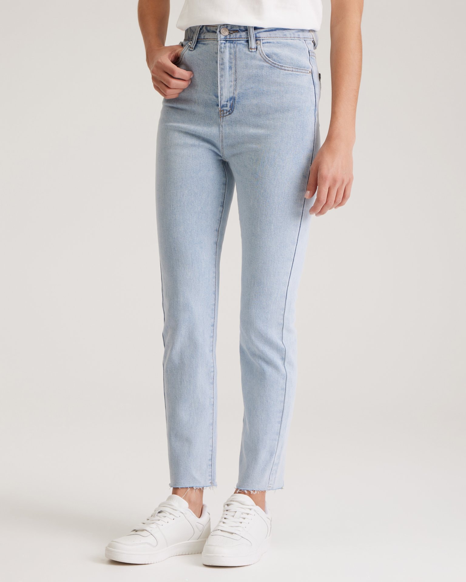 Light blue jeans, Sky Blue — photo 8