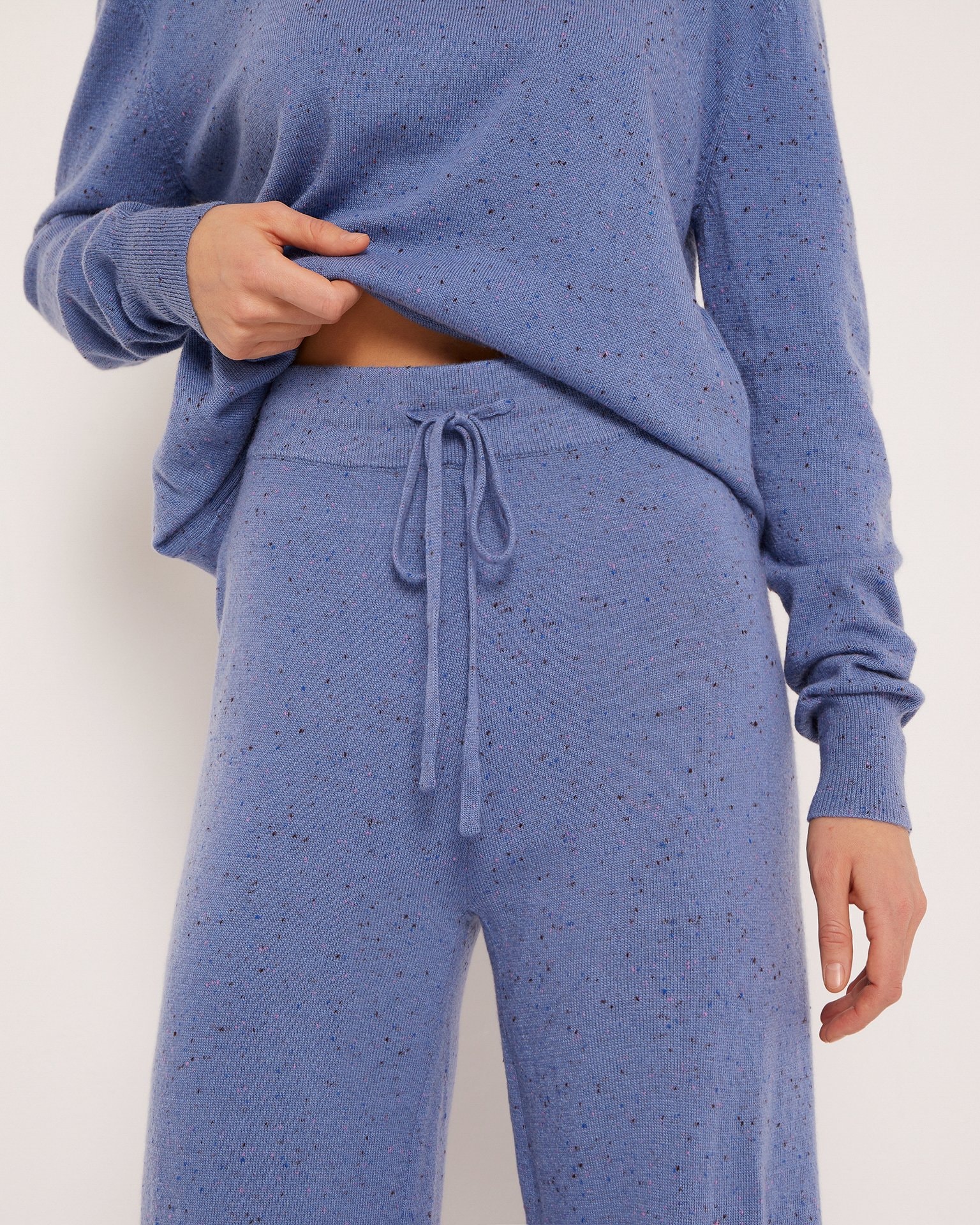 Straight-leg trousers, Azure — photo 5