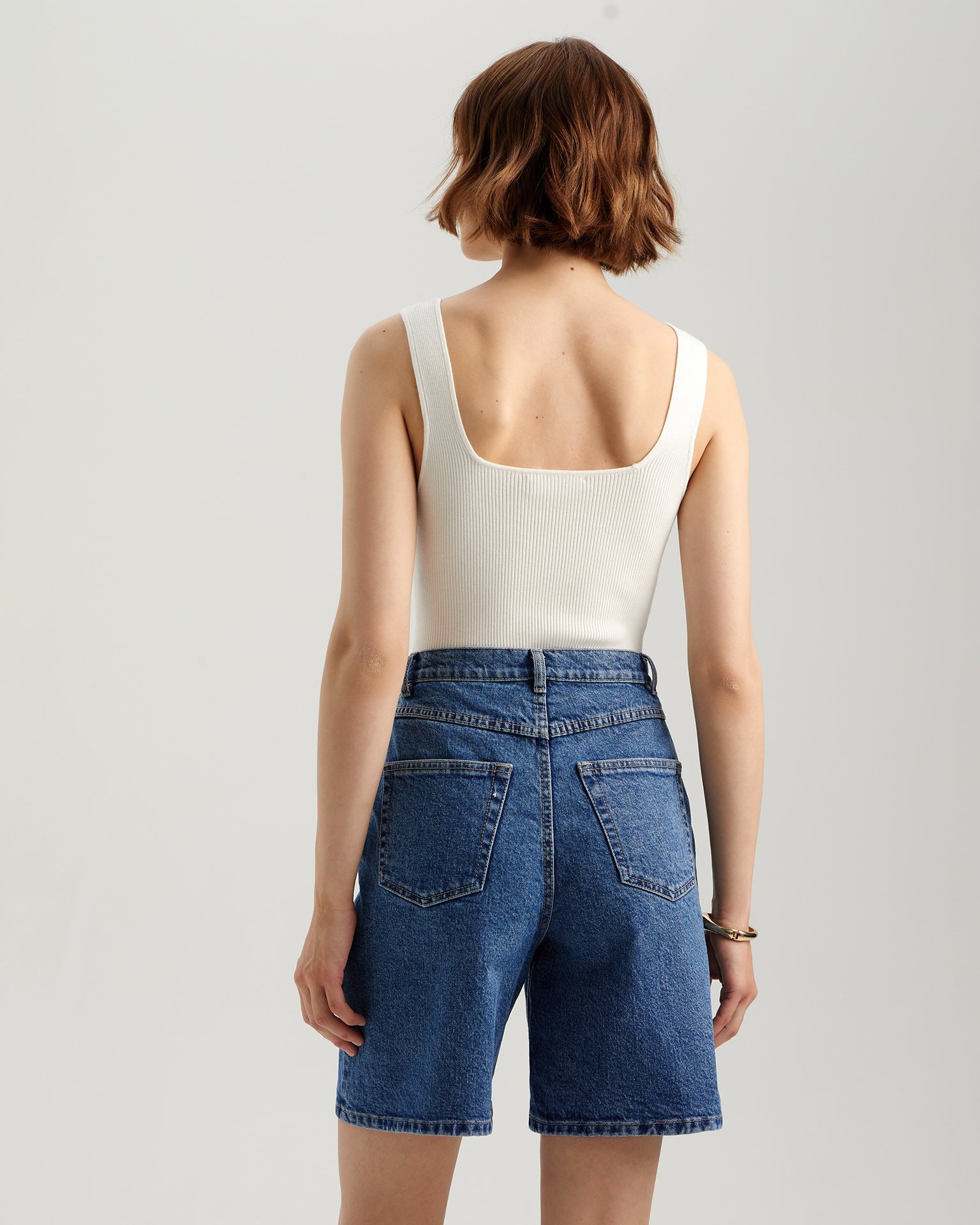 Extended shorts, Deep Blue — photo 4