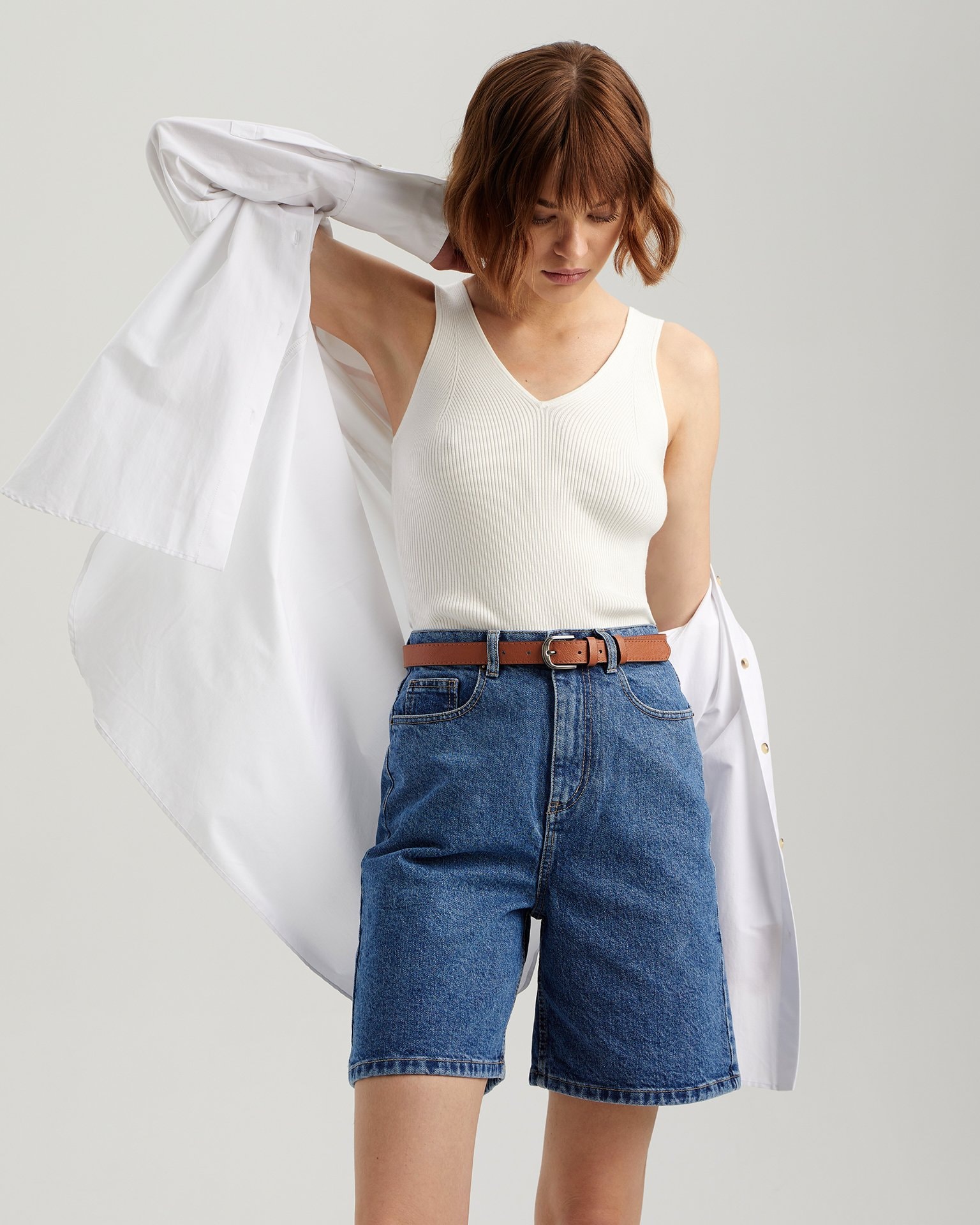 Extended shorts, Deep Blue — photo 3