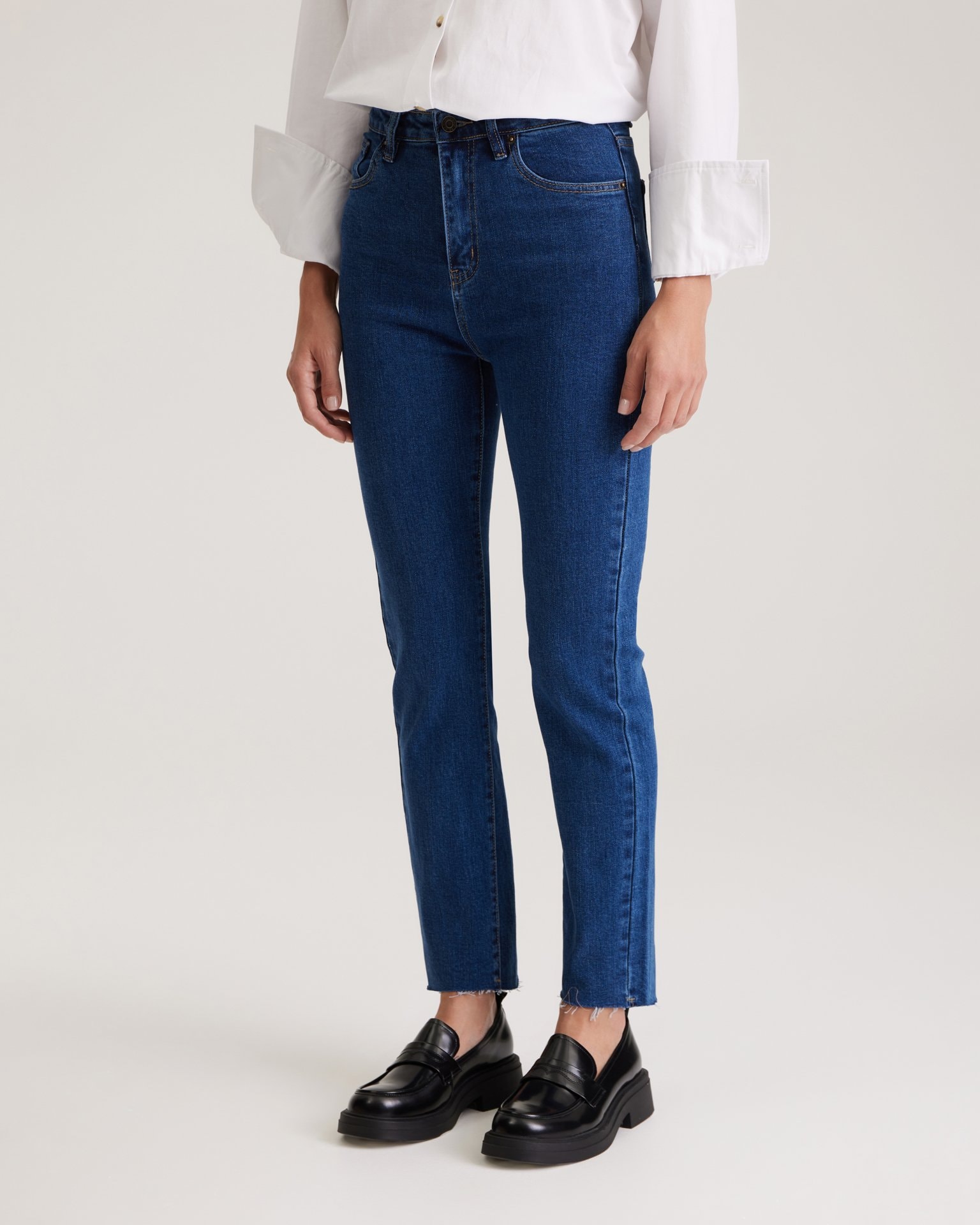 Skinny jeans, Blue — photo 2