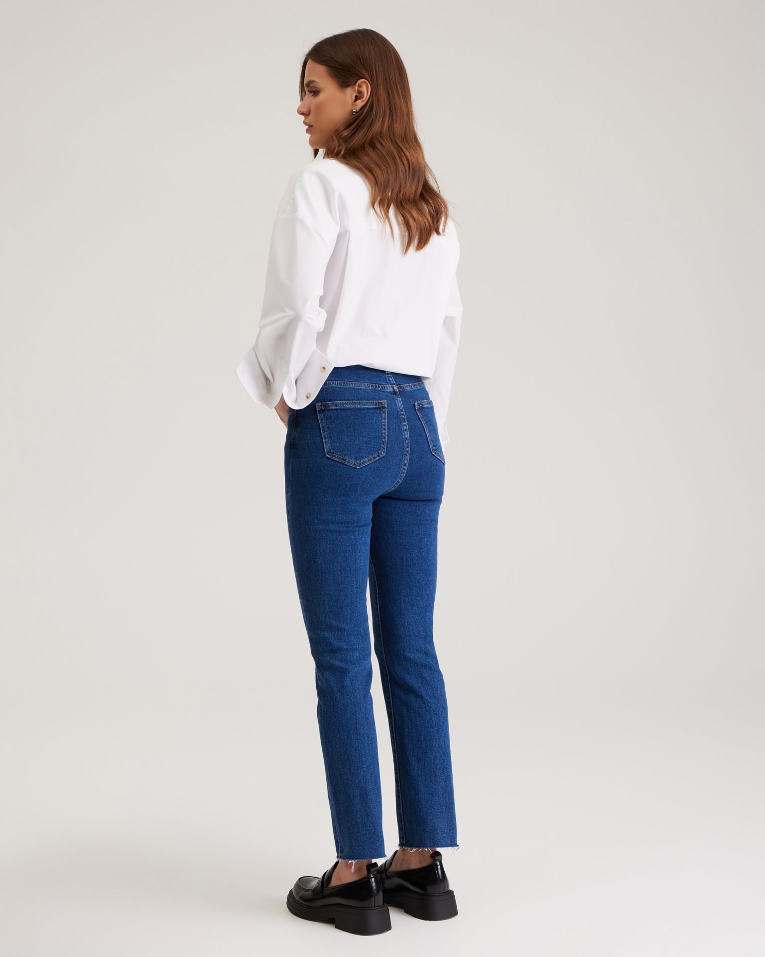Skinny jeans, Blue — photo 5