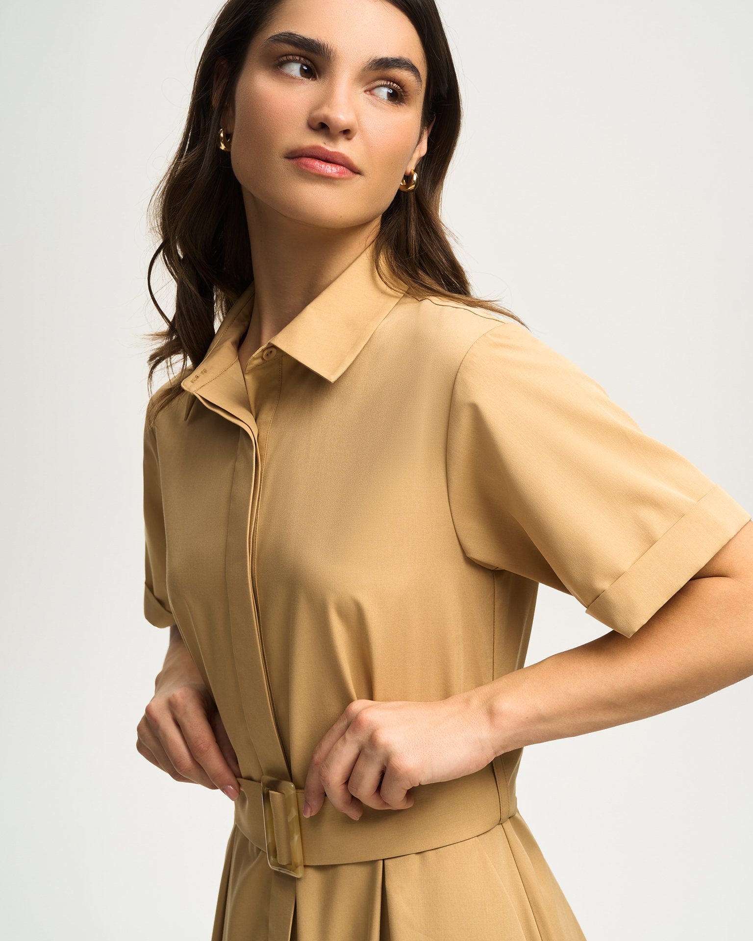 Sand-coloured dress, Sand — photo 3