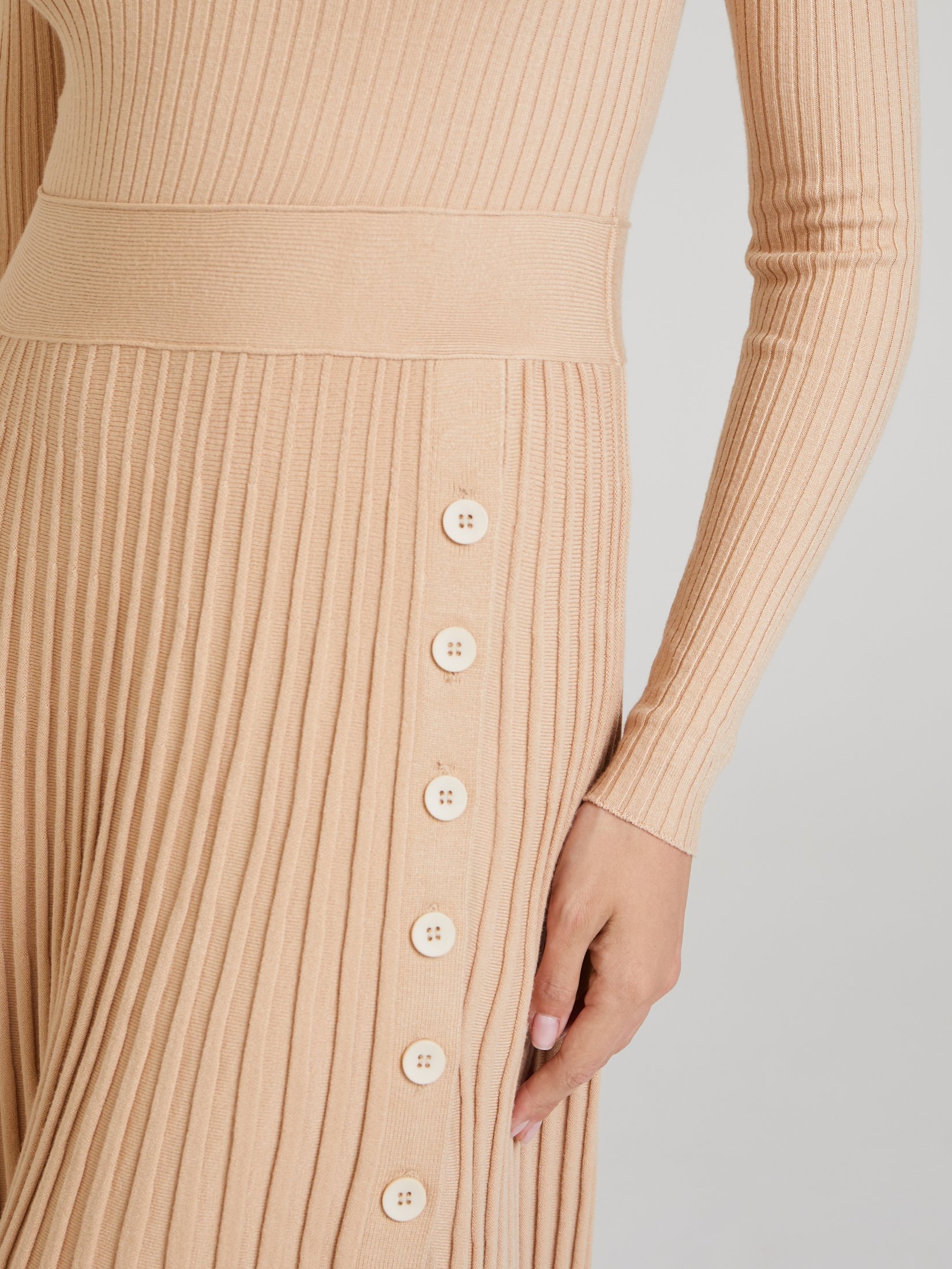 Beige dress, Beige — photo 6