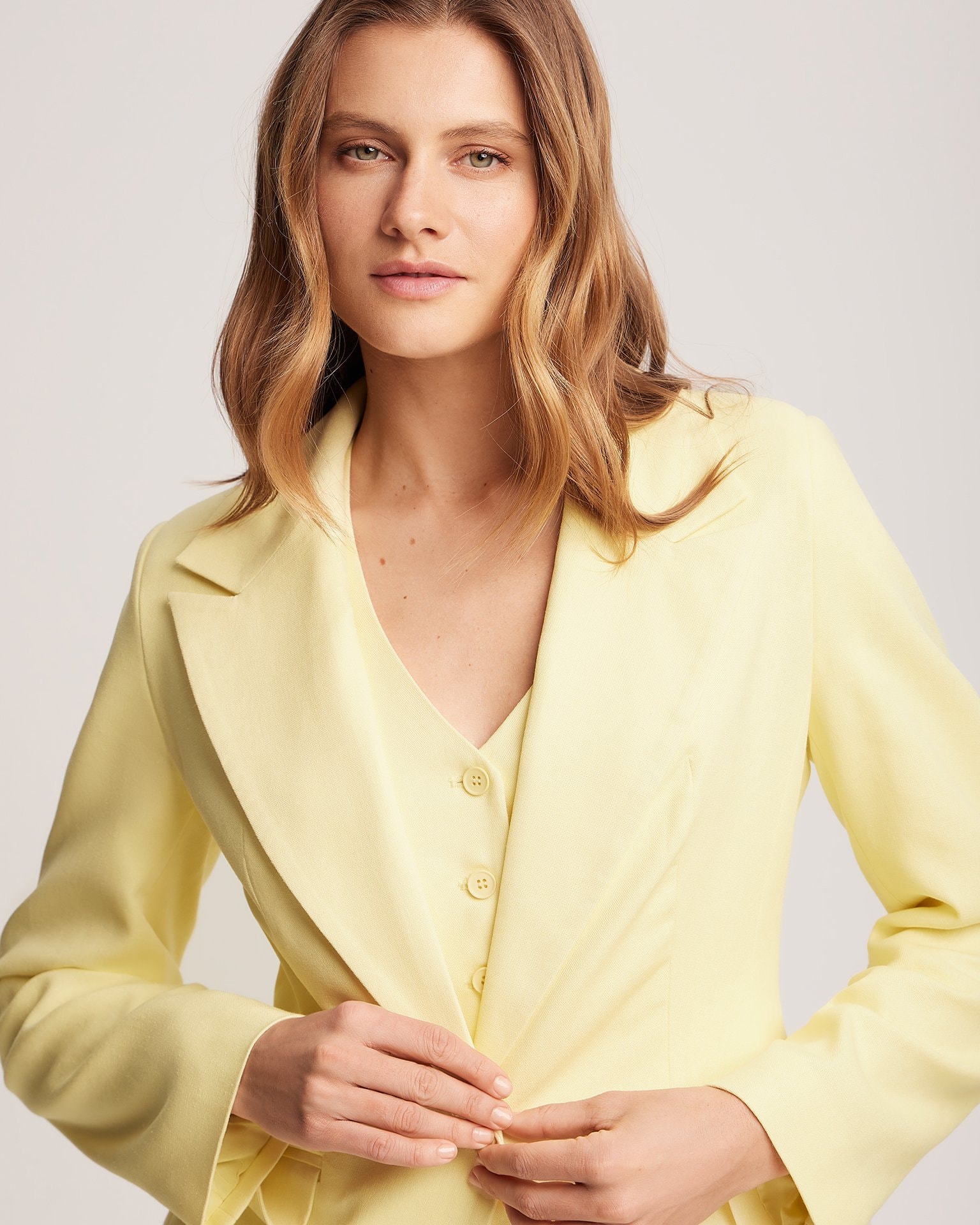 Cream-Coloured Jacket, Yellow — photo 7