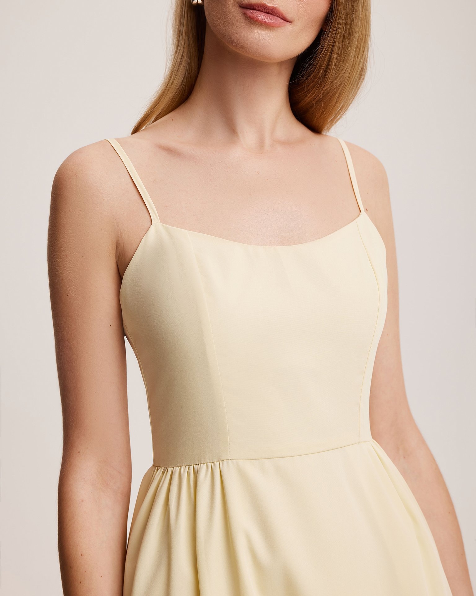 Butter-colored sundress, Yellow — photo 5