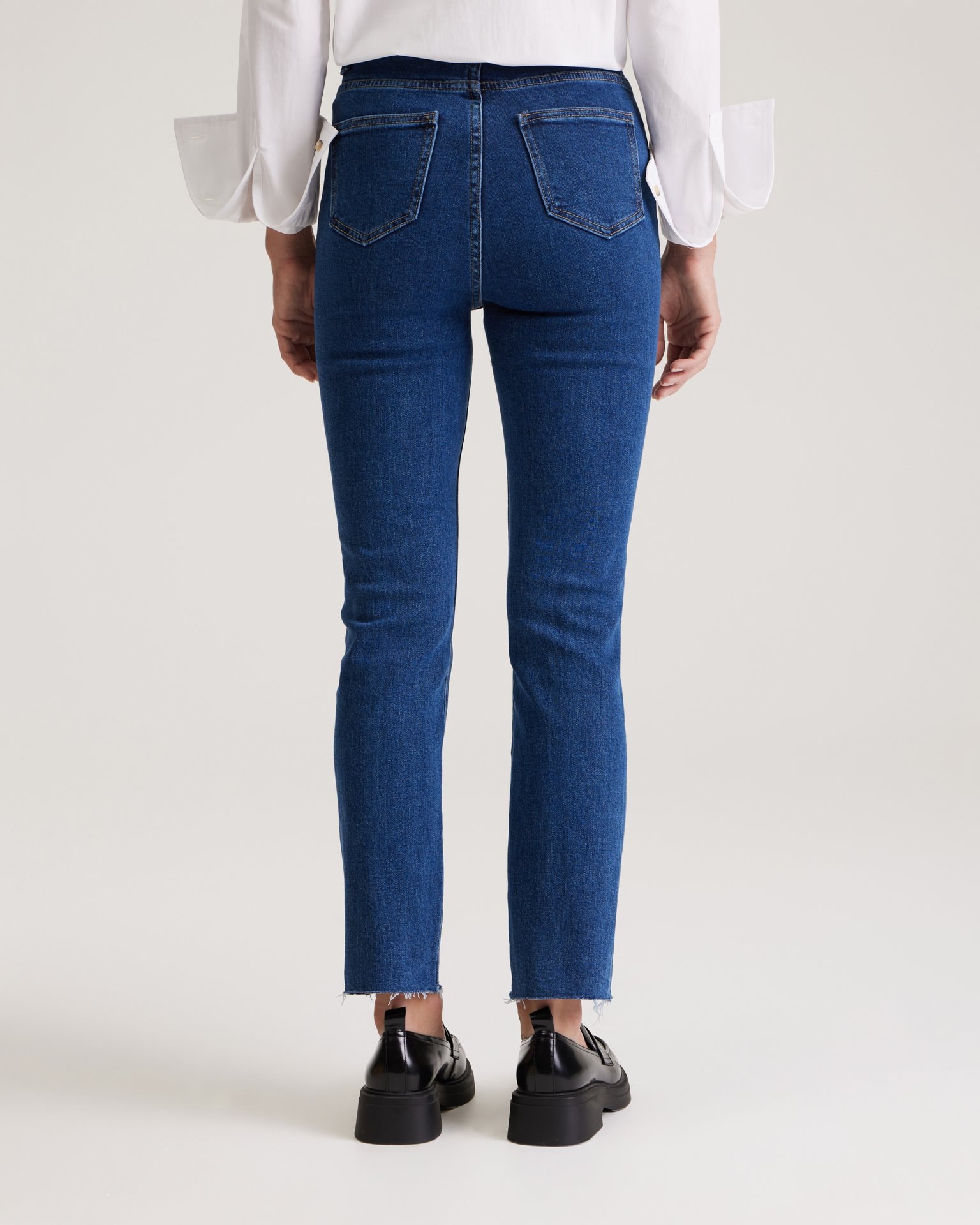 Skinny jeans, Blue — photo 7