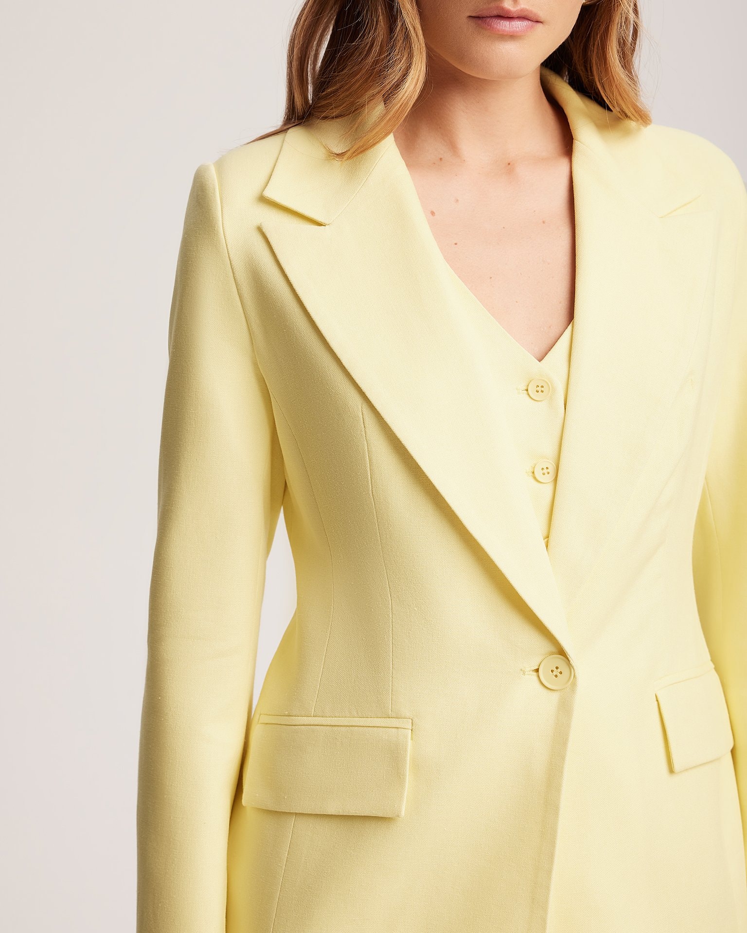 Cream-Coloured Jacket, Yellow — photo 8