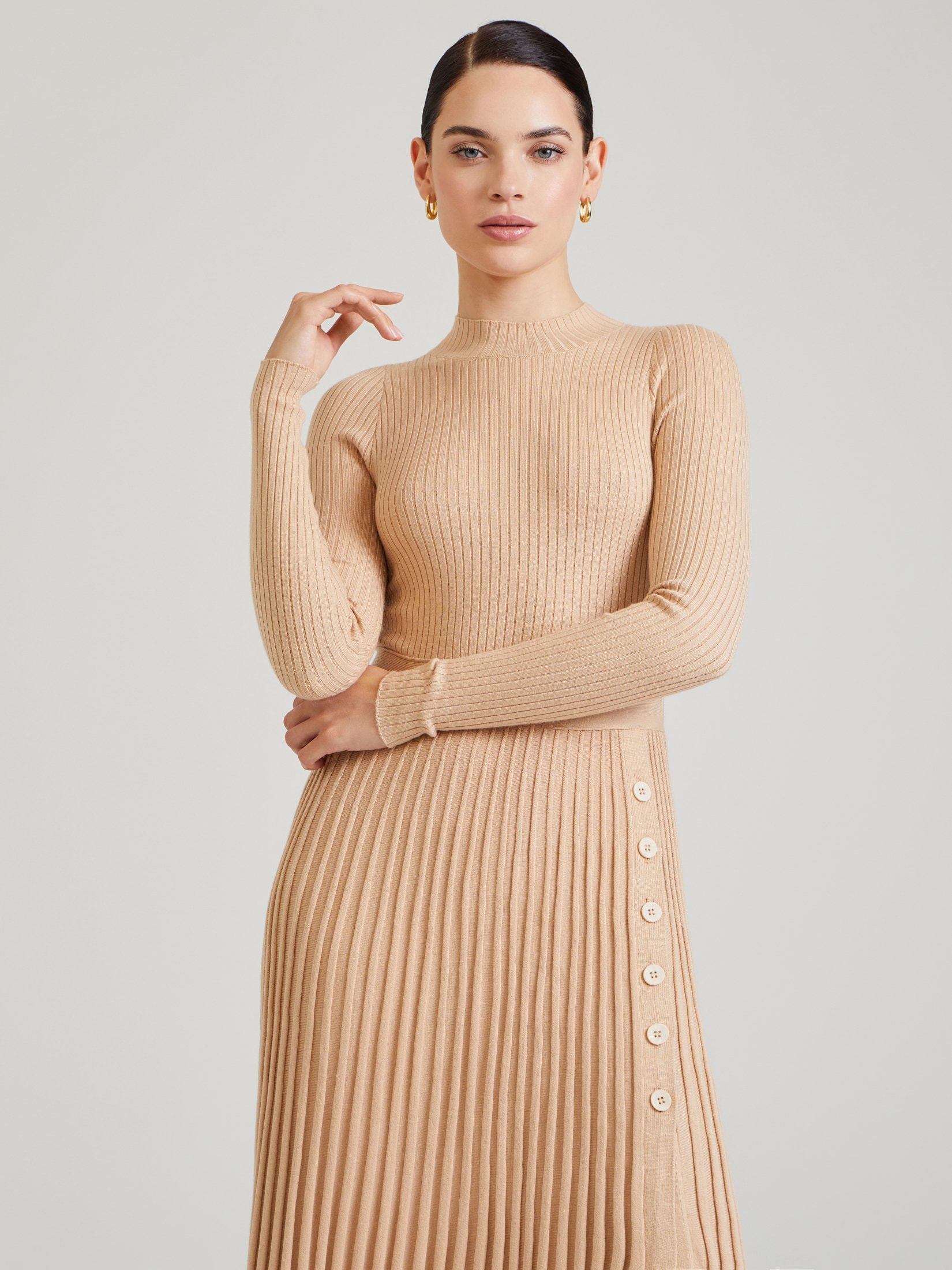 Beige dress, Beige — photo 2