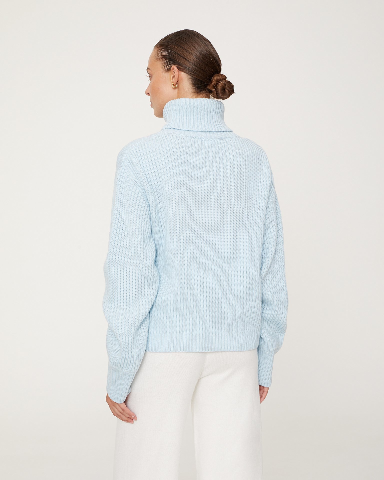 Sky blue sweater, Light Blue — photo 3