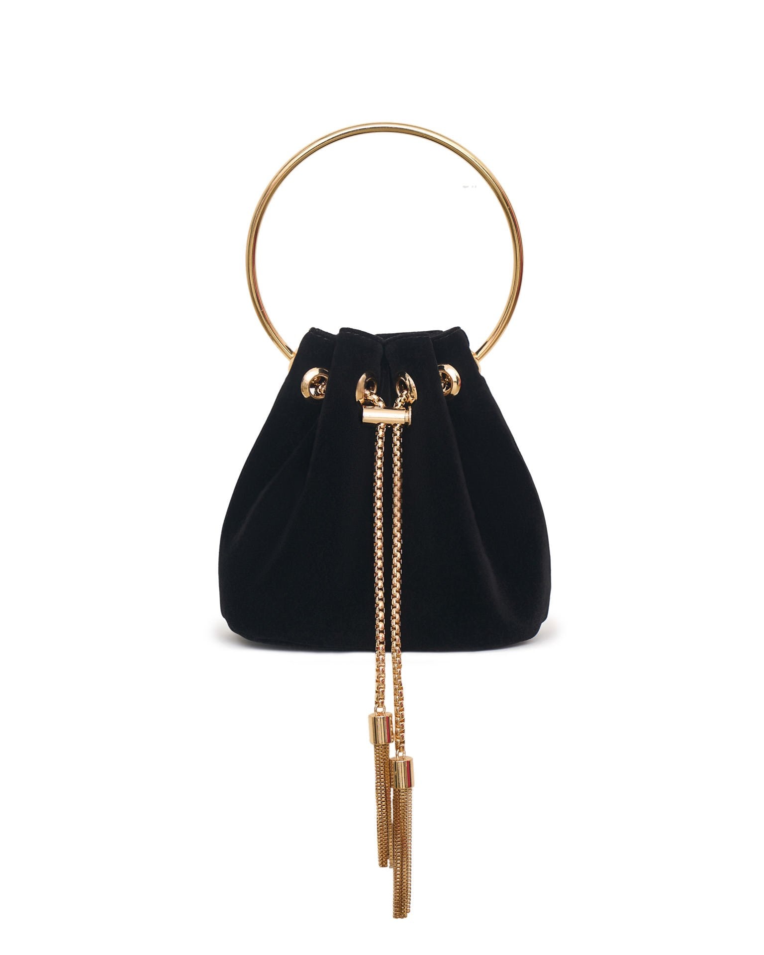 Drawstring Bag, Black — photo 6