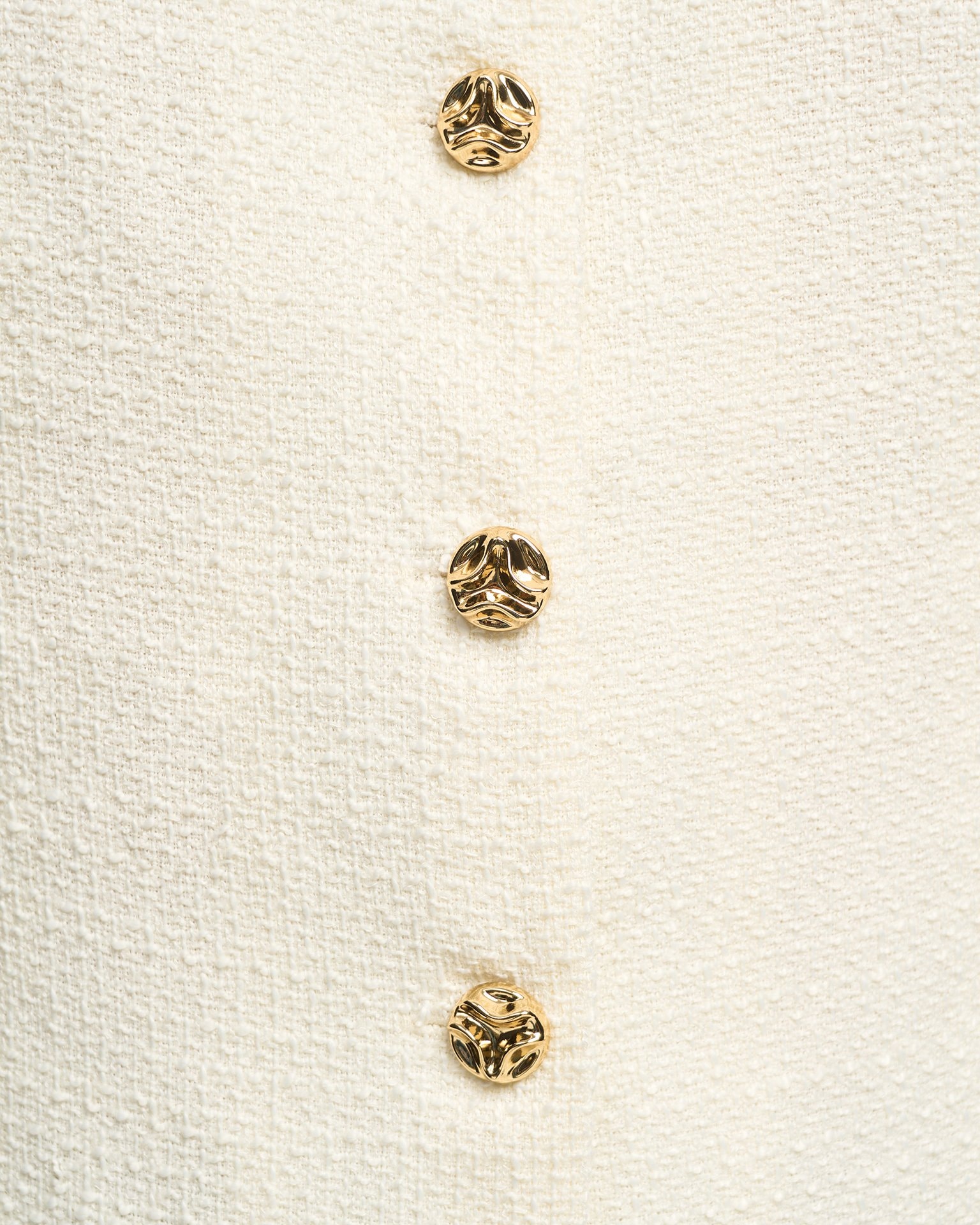 Milk-Coloured Tweed Dress, Milky — photo 7