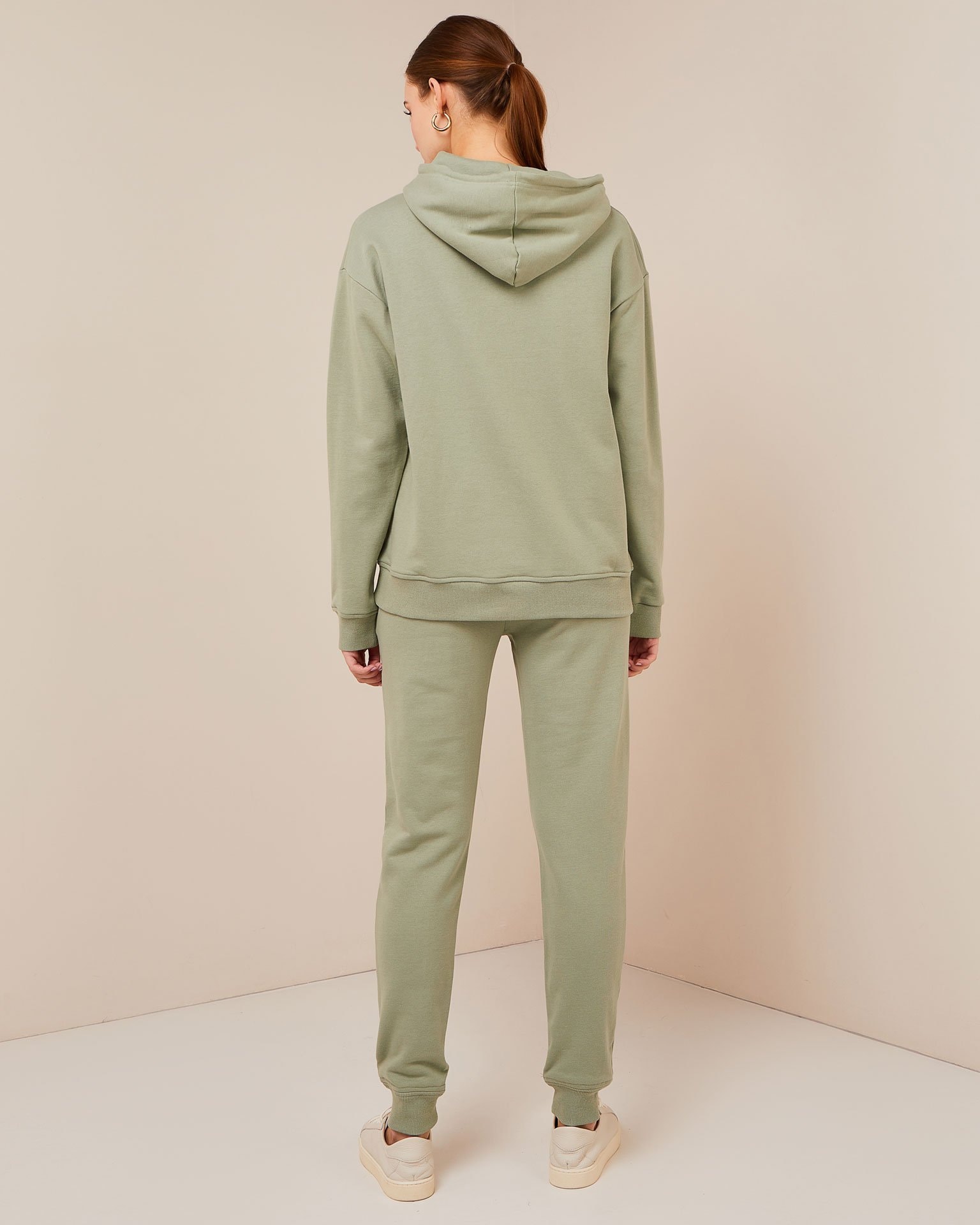 An olive green tracksuit, Olive — photo 3