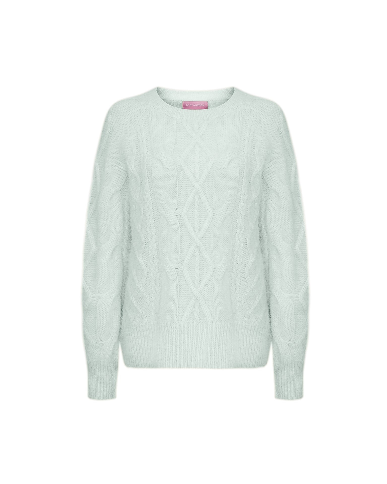 Fluffy sweater, Mint — photo 7