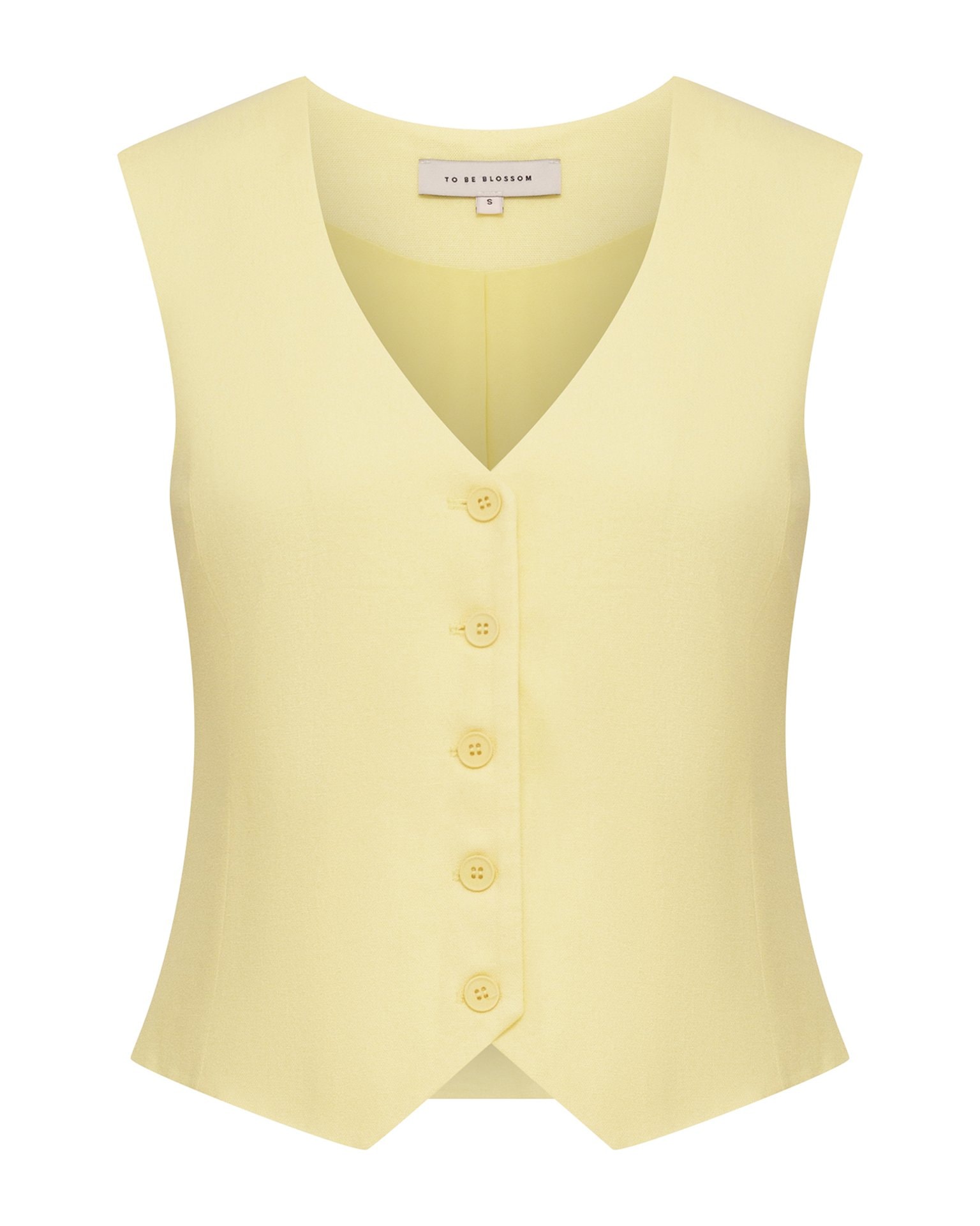 A yellow waistcoat, Yellow — photo 7