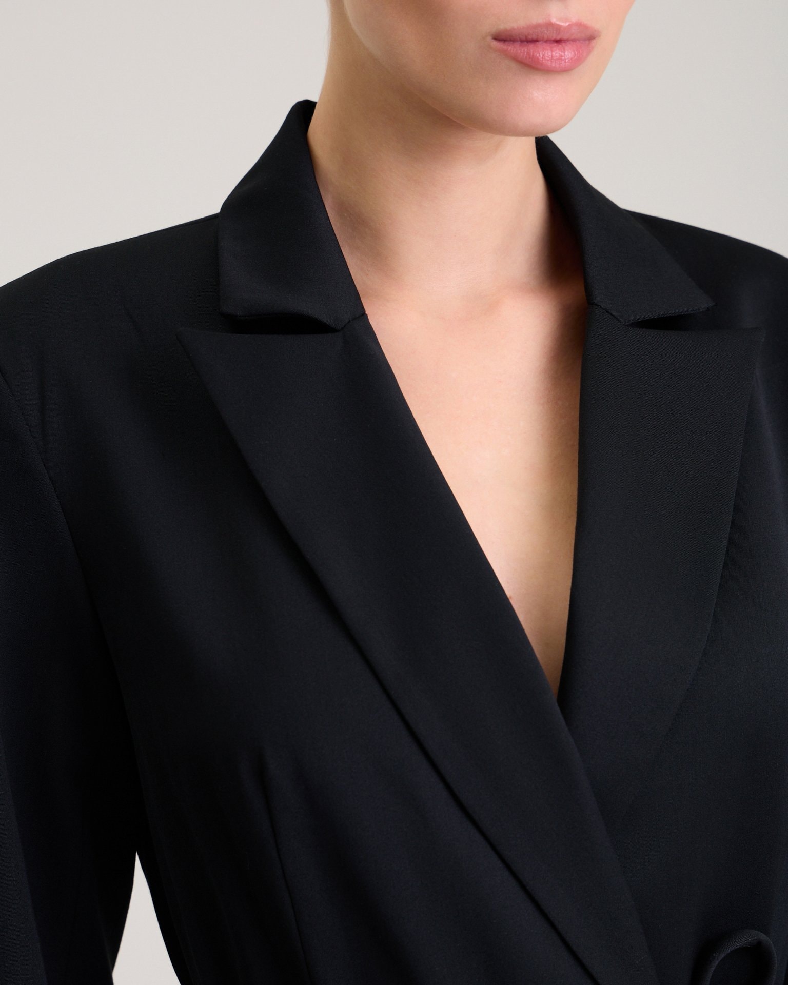 Blazer dress, Black — photo 9