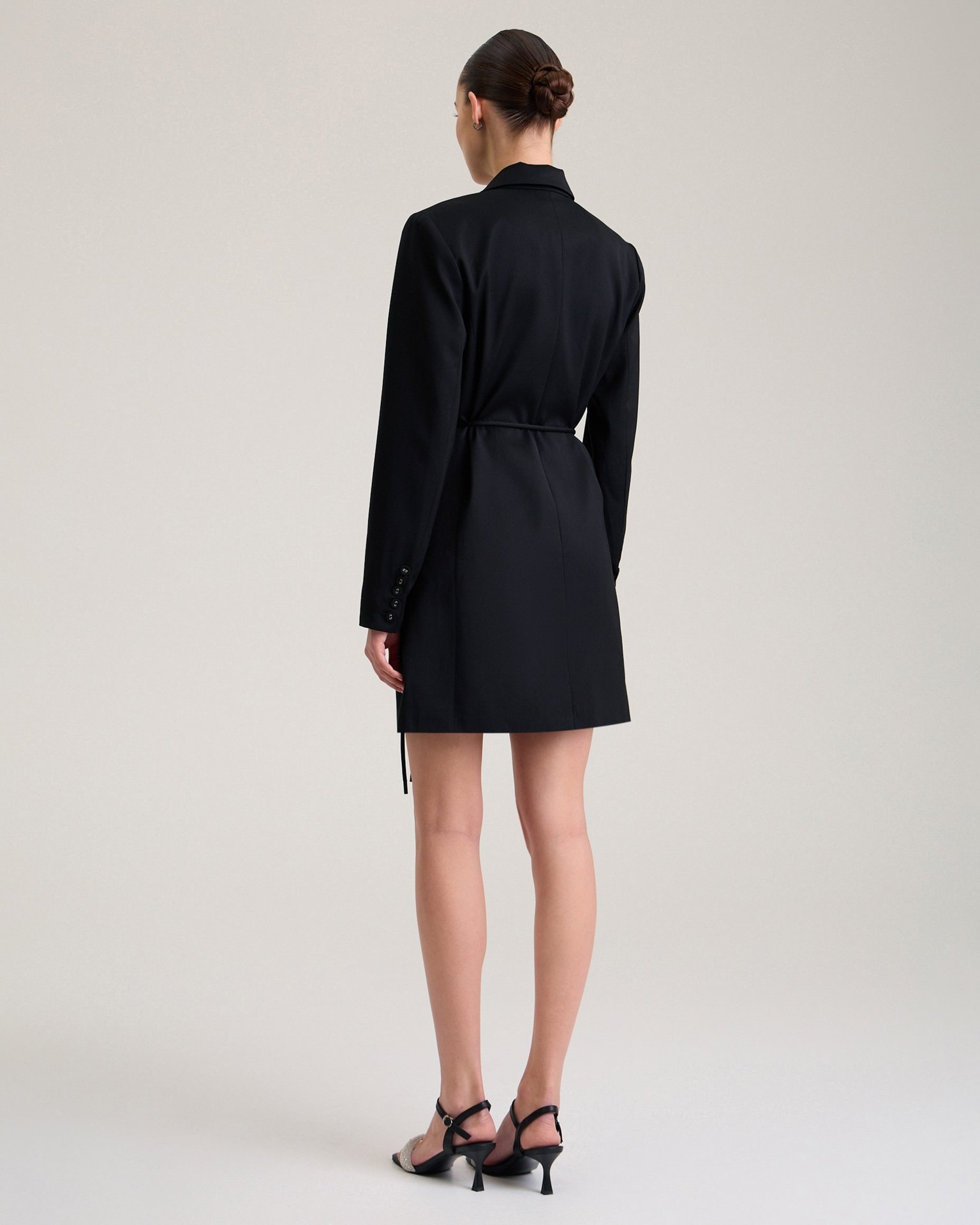 Blazer dress, Black — photo 4