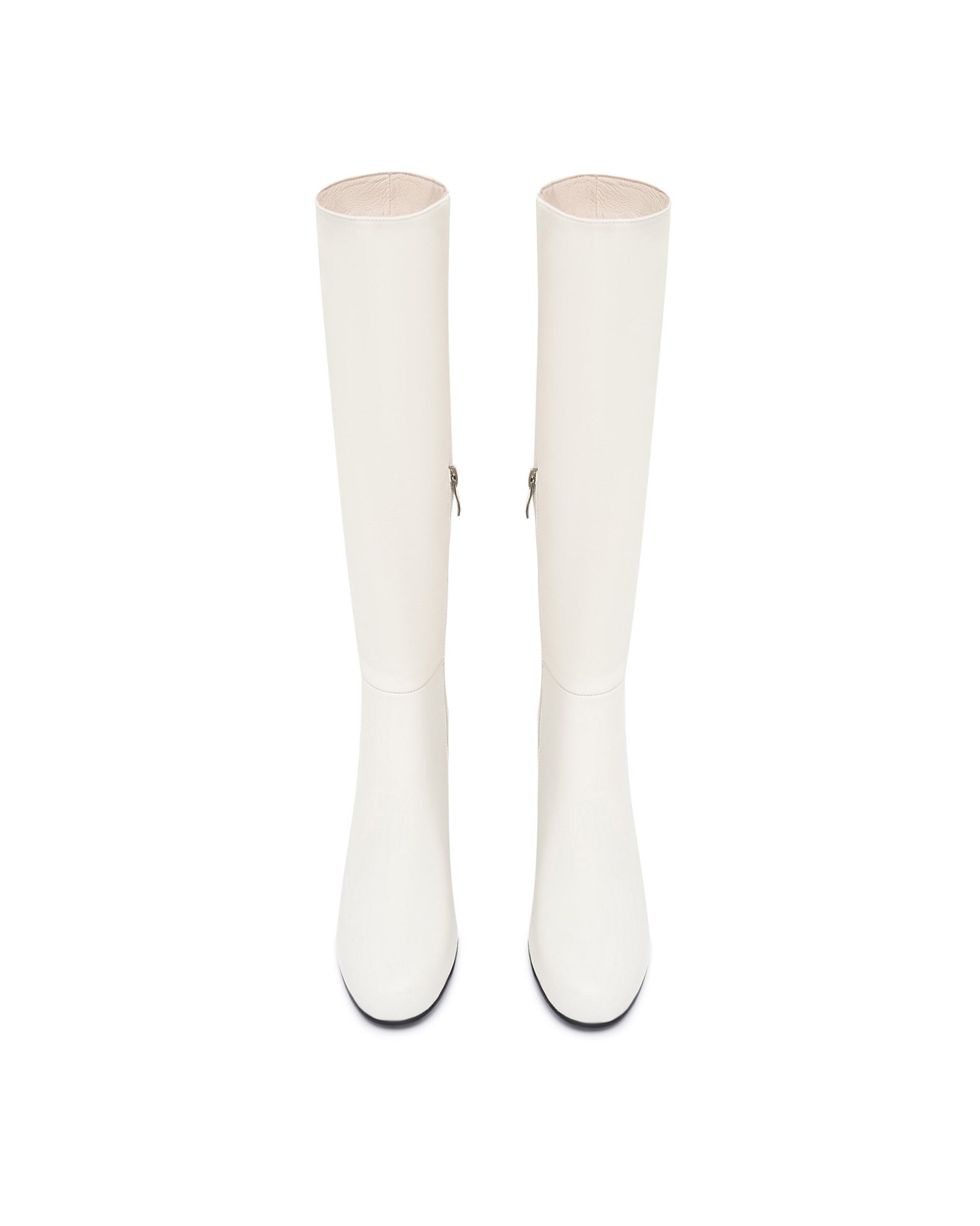 Knee-high boots, Milk — photo 5