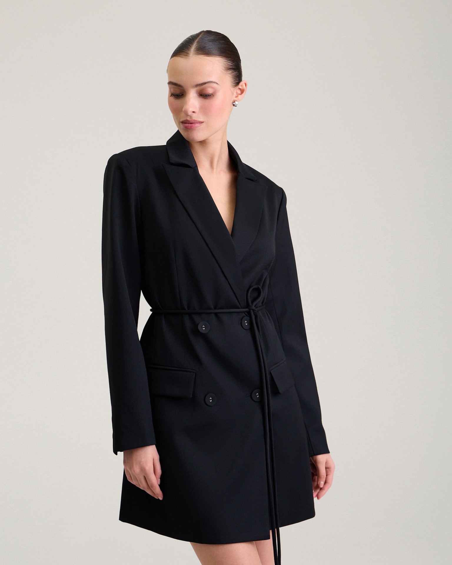 Blazer dress, Black — photo 2