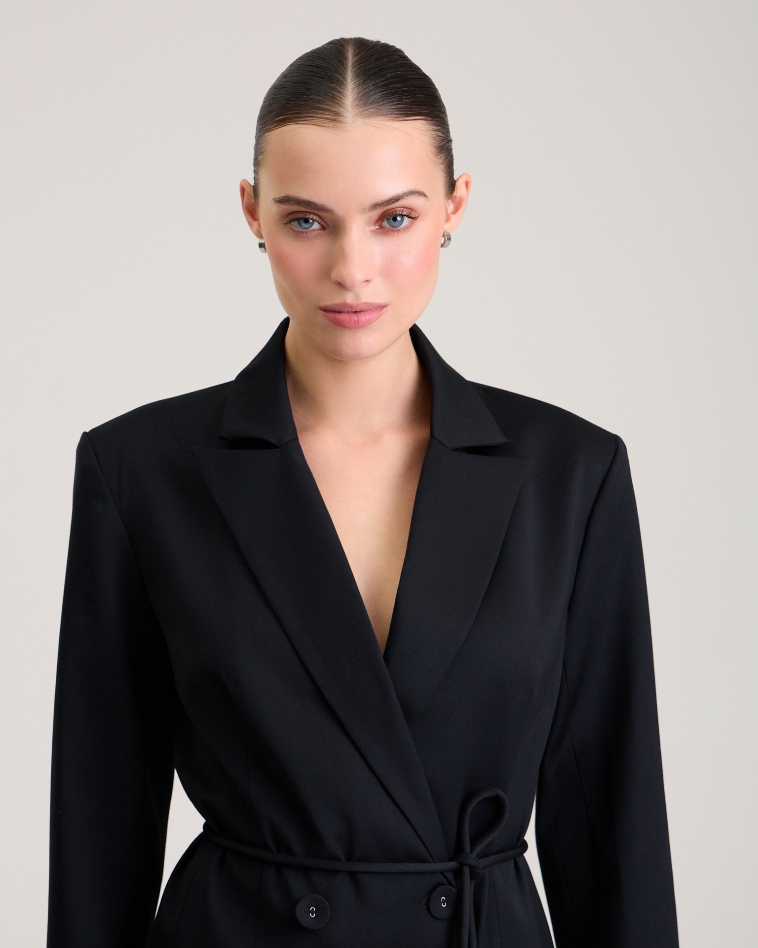 Blazer dress, Black — photo 8