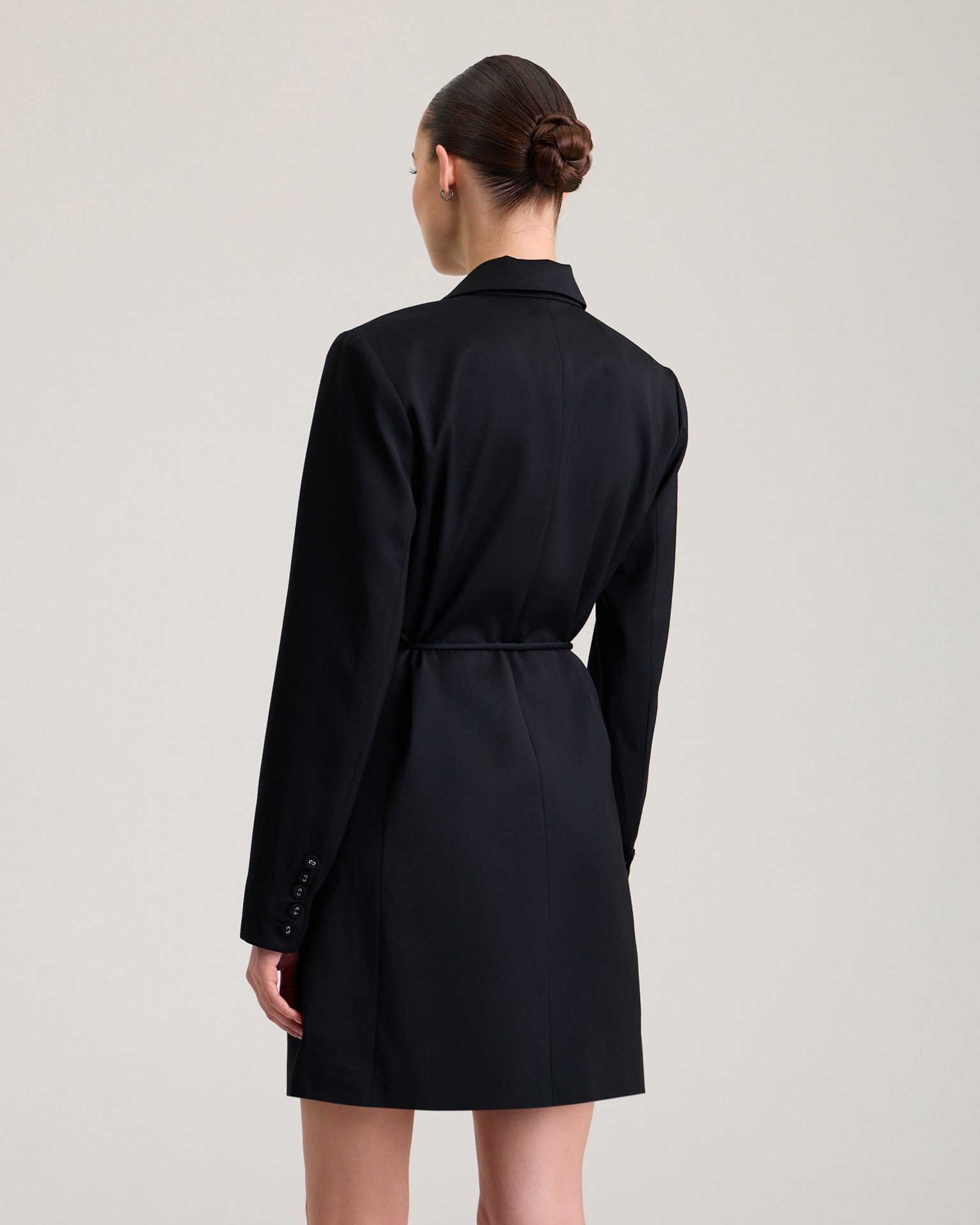 Blazer dress, Black — photo 7