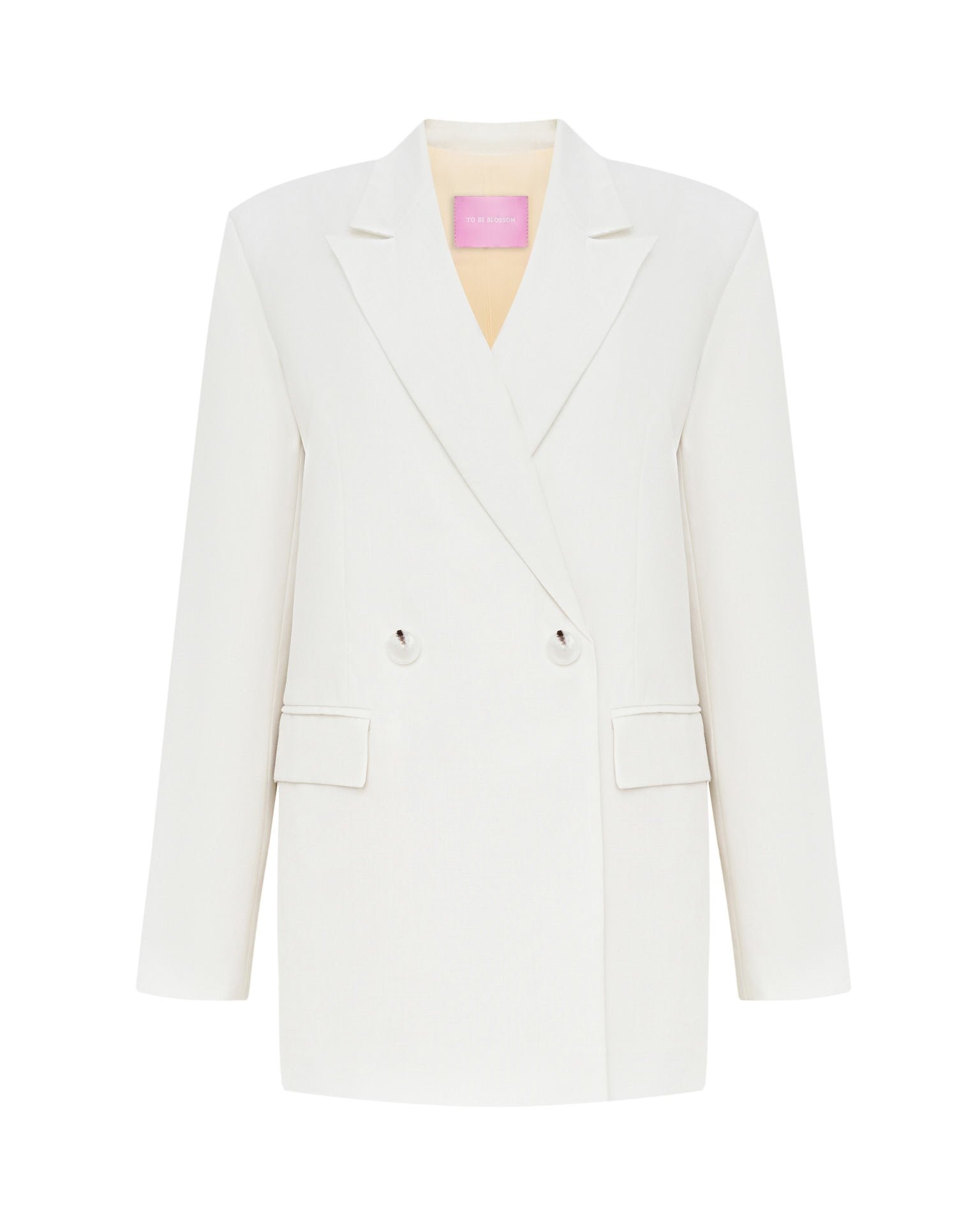 Oversized jacket, Milky — photo 7