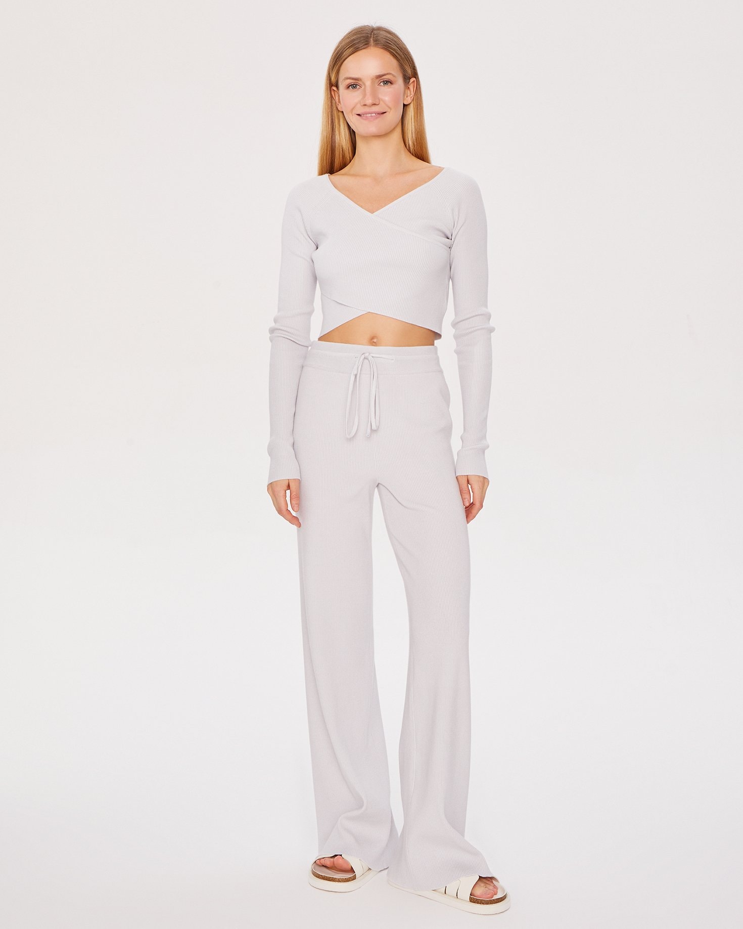 Elasticated waist trousers, Grey — photo 3