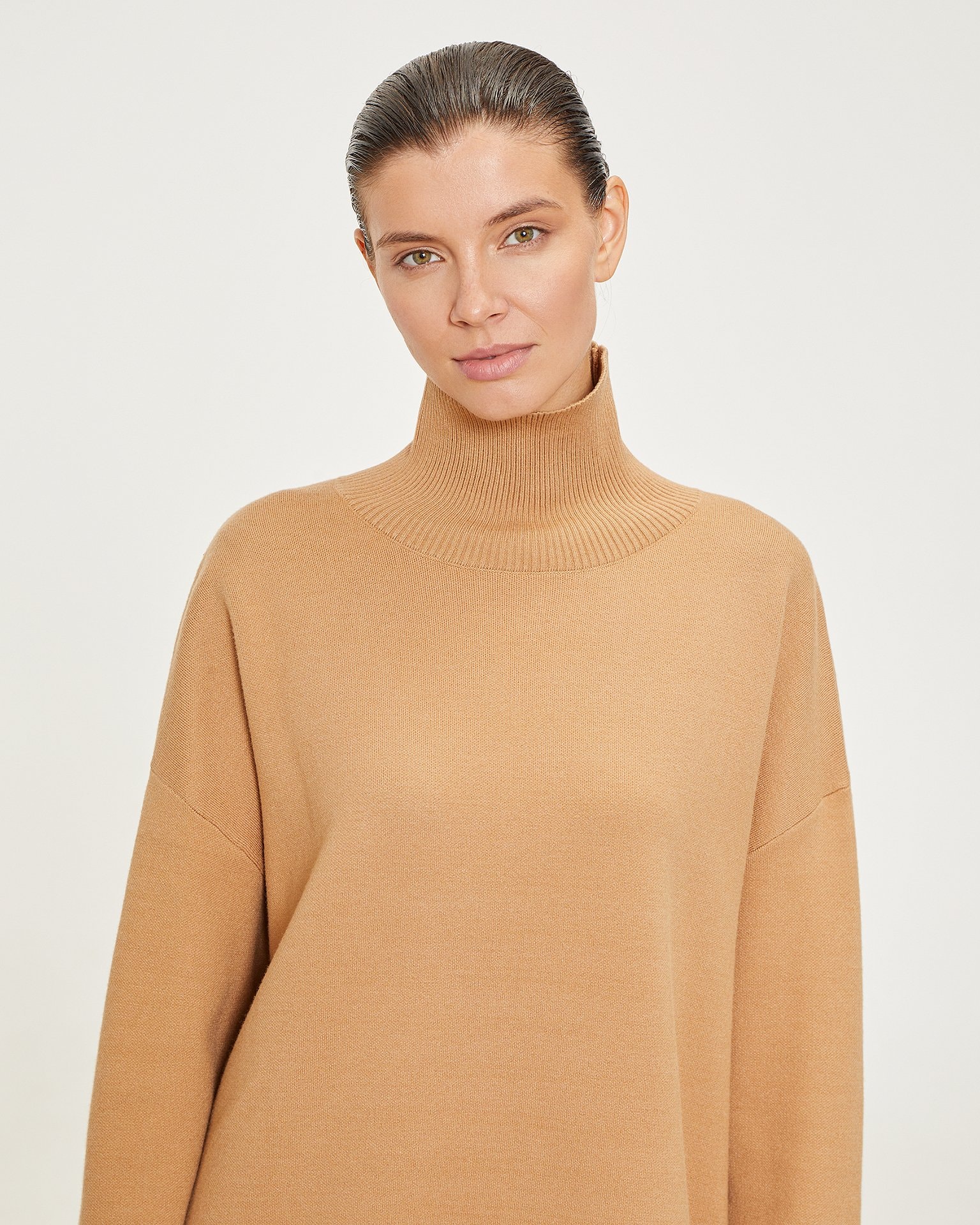Cocoon Dress, Brown — photo 4
