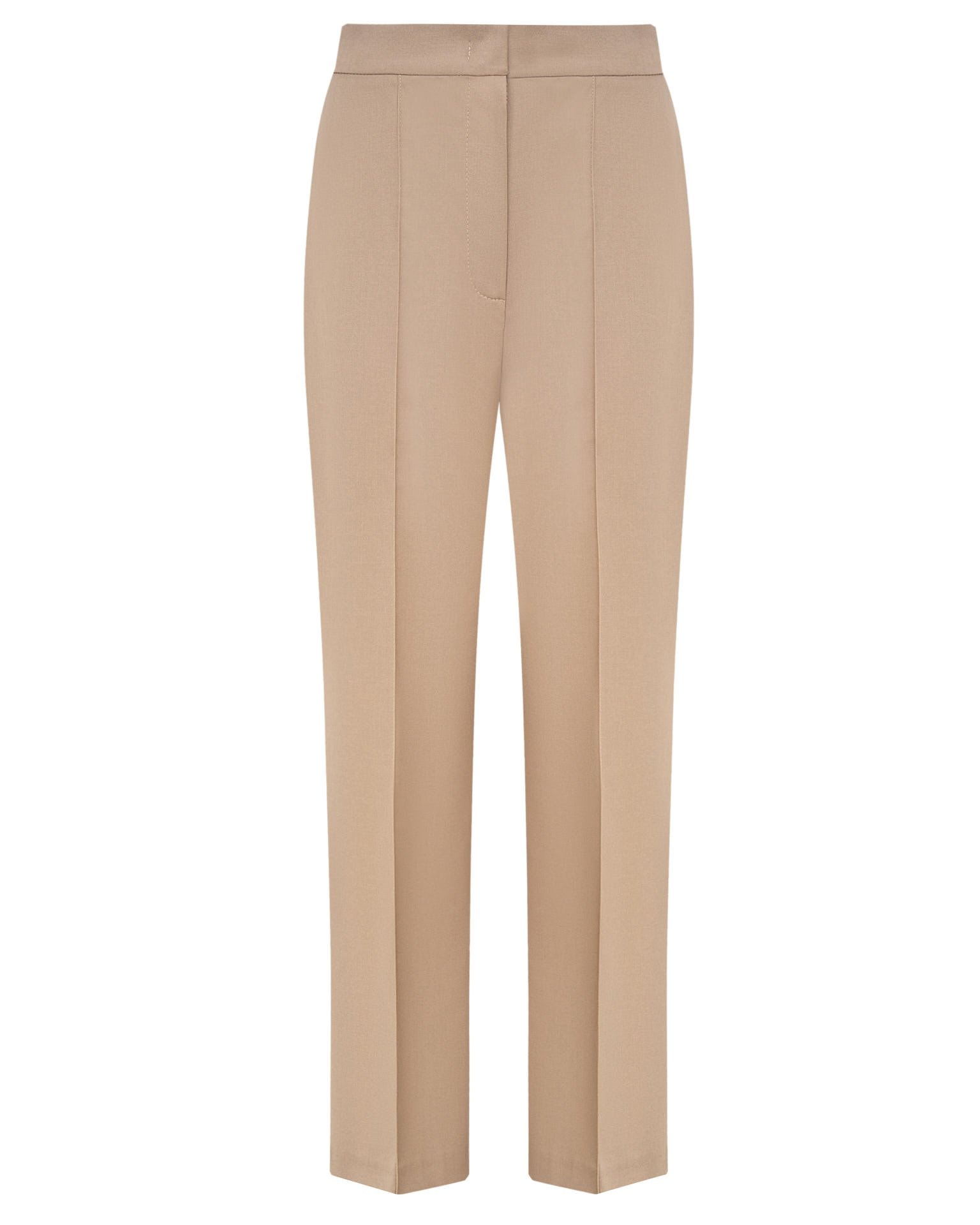 Cropped trousers in beige, Beige — photo 11