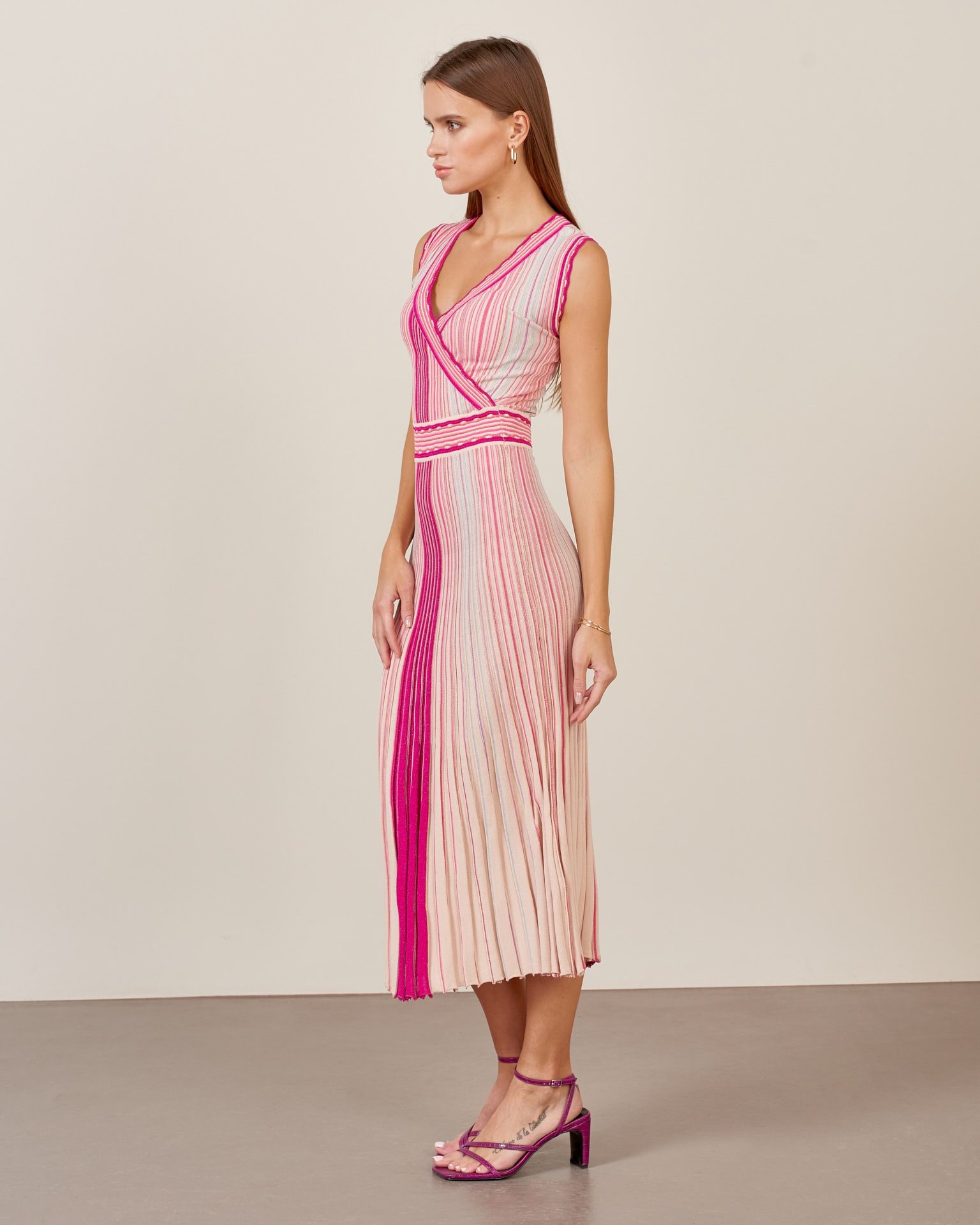 Dress with gradient dyeing, Pink — photo 4