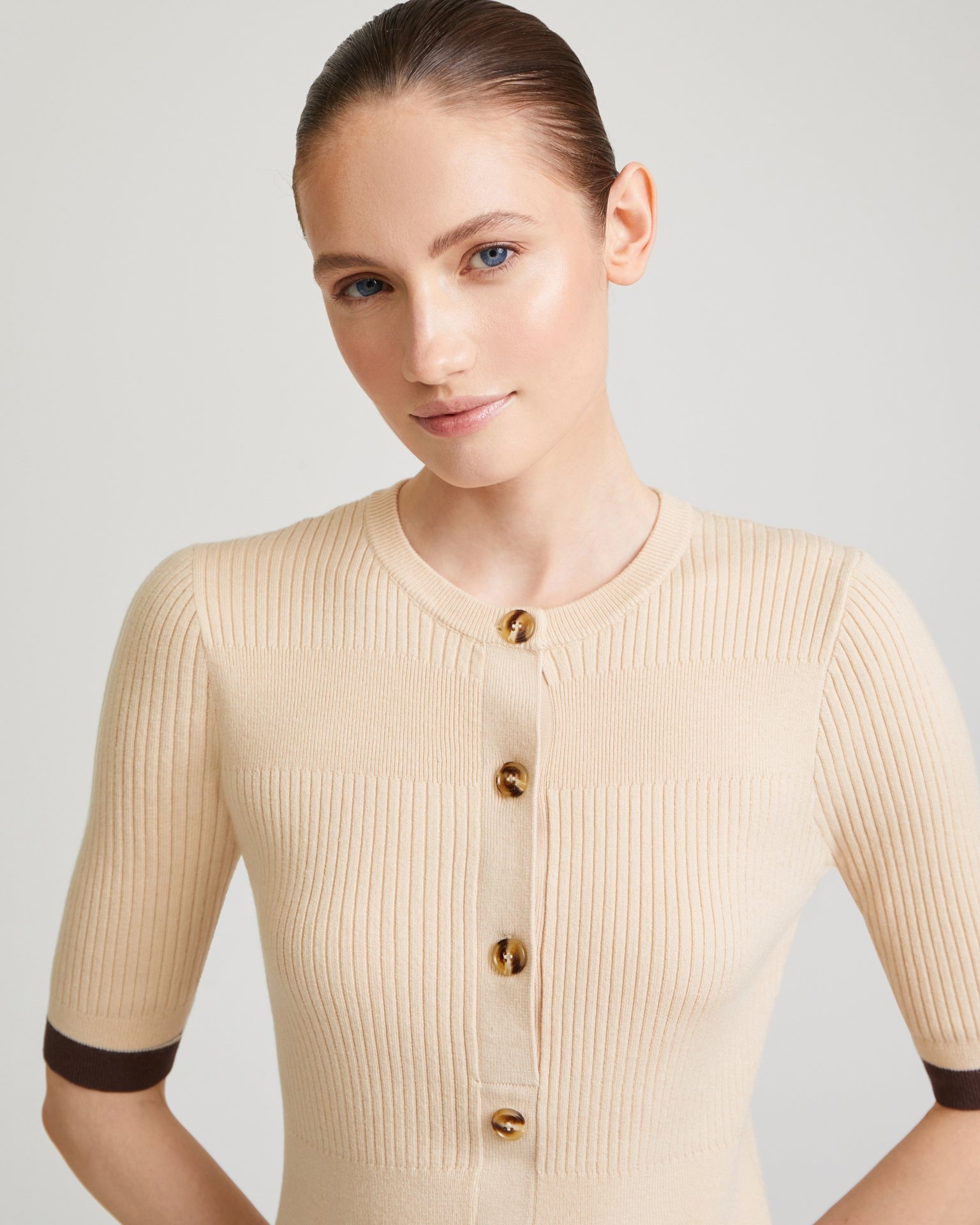 Beige dress, Beige — photo 4
