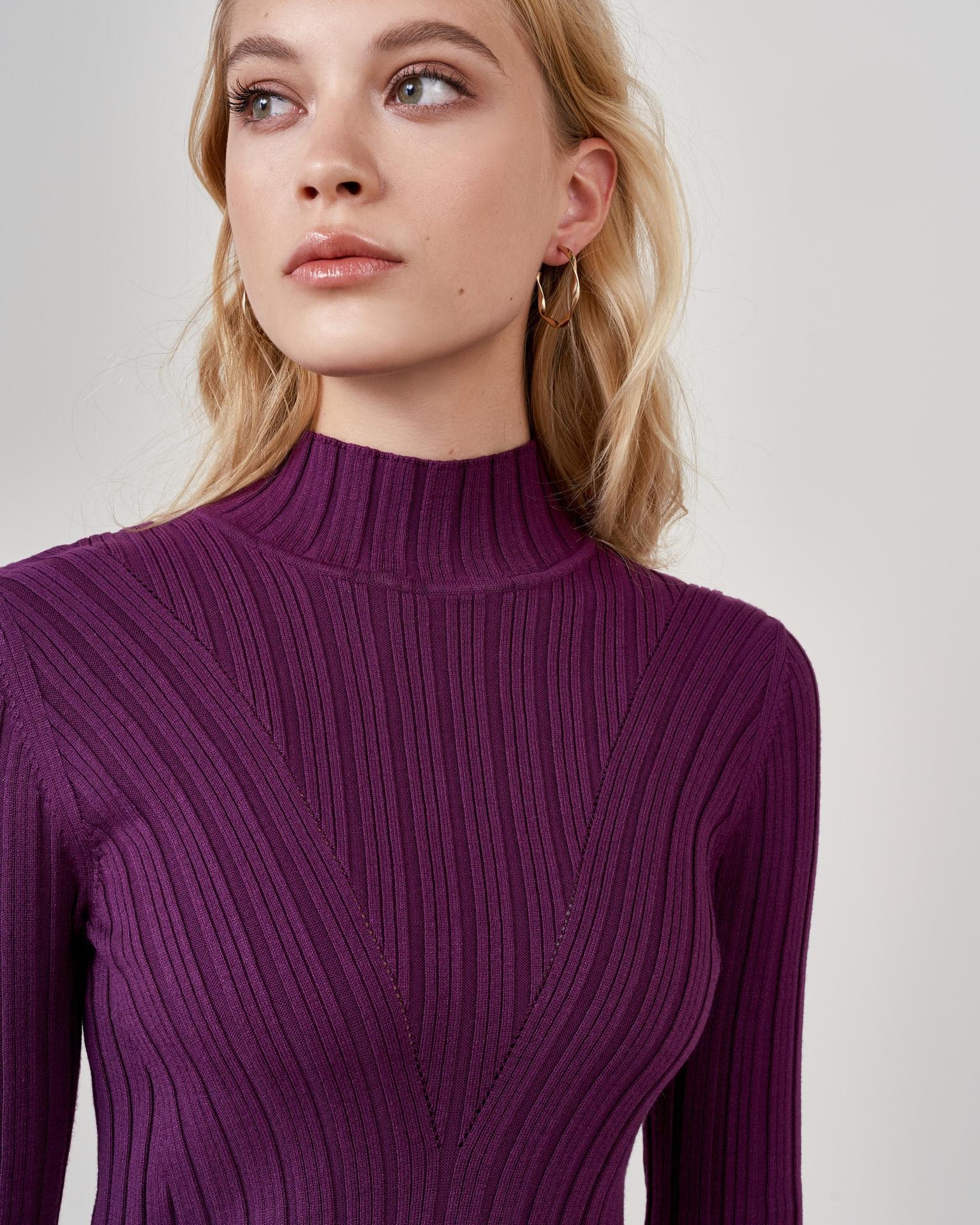 Bodycon spaghetti strap dress, Lilac — photo 2