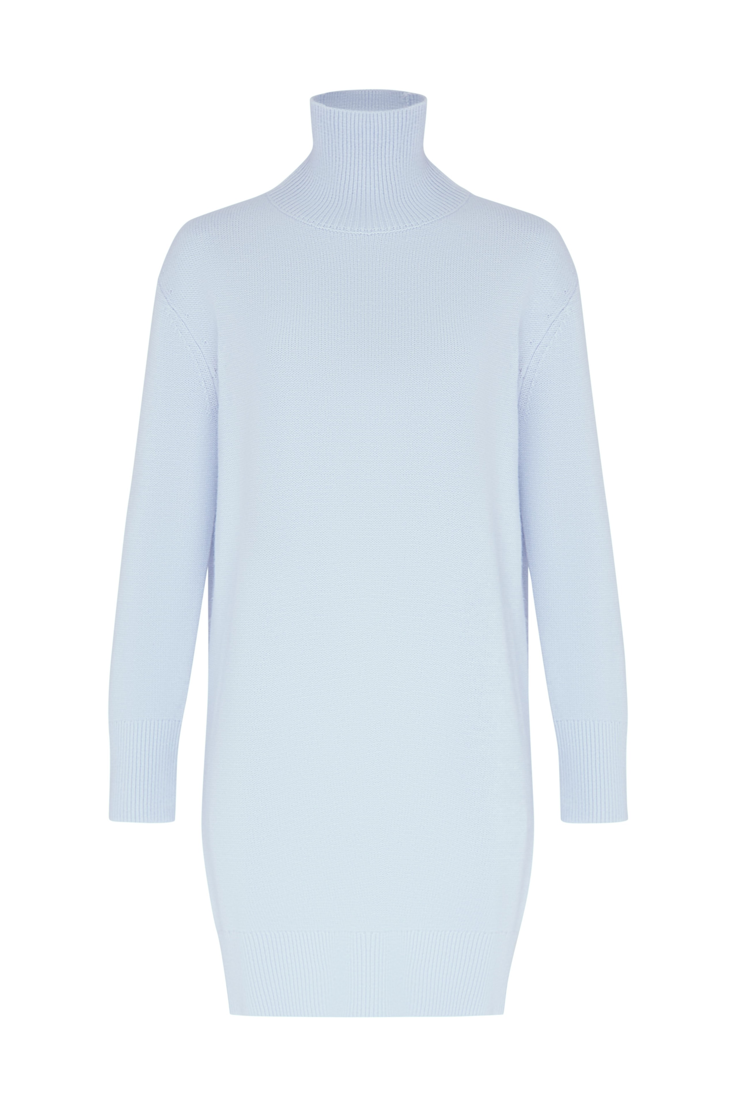 Dense Knit Dress, Blue — photo 7