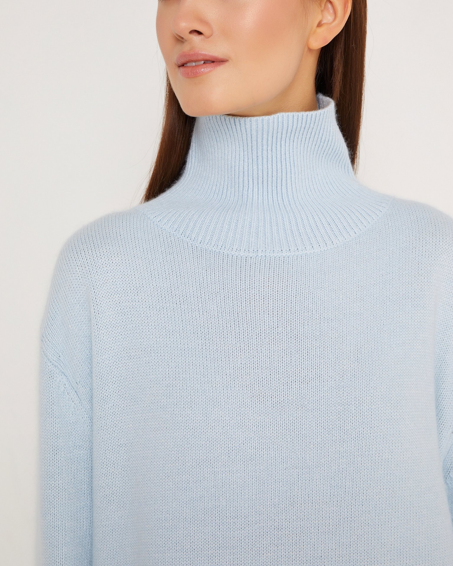 Dense Knit Dress, Blue — photo 6