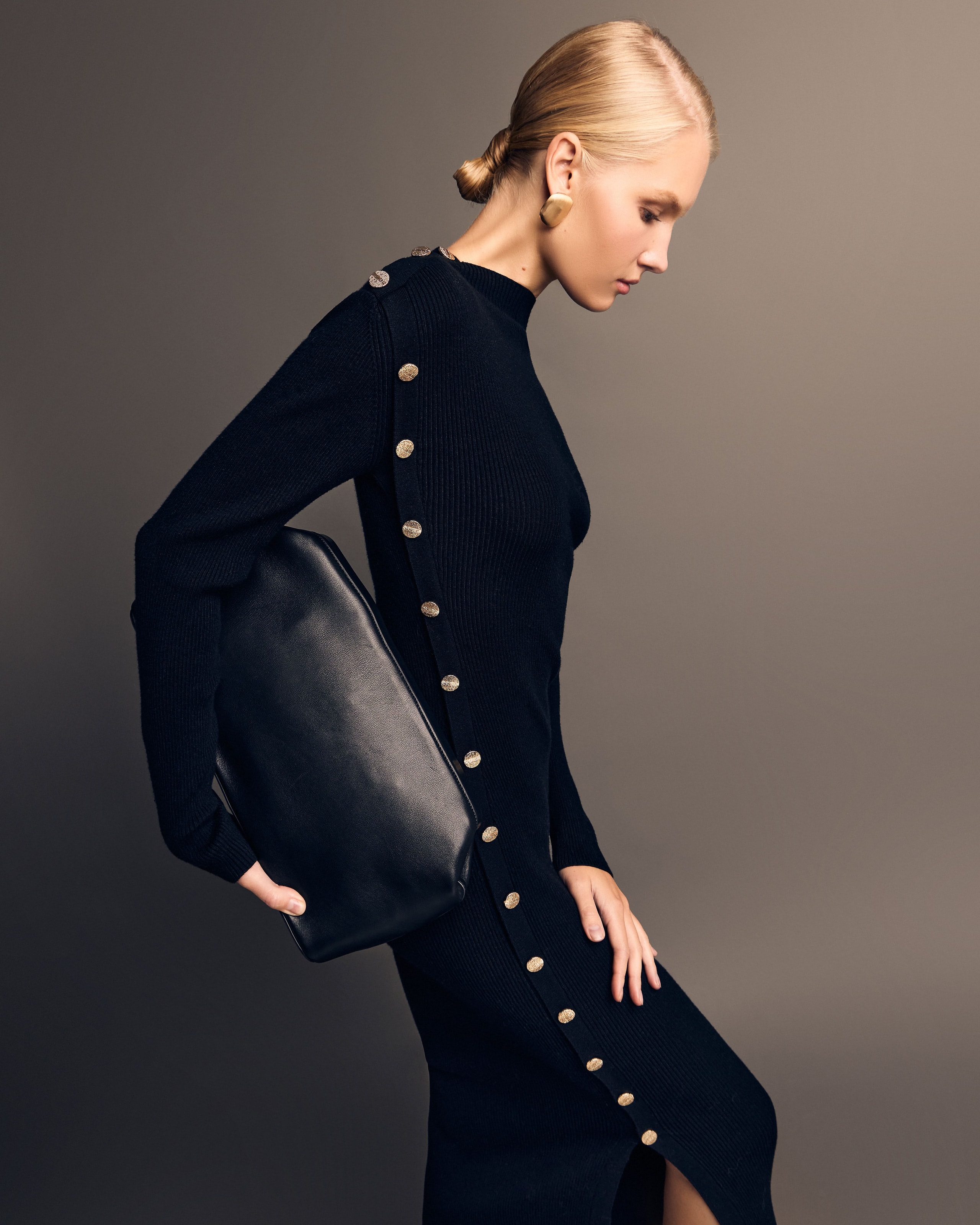 Midi dress, Black