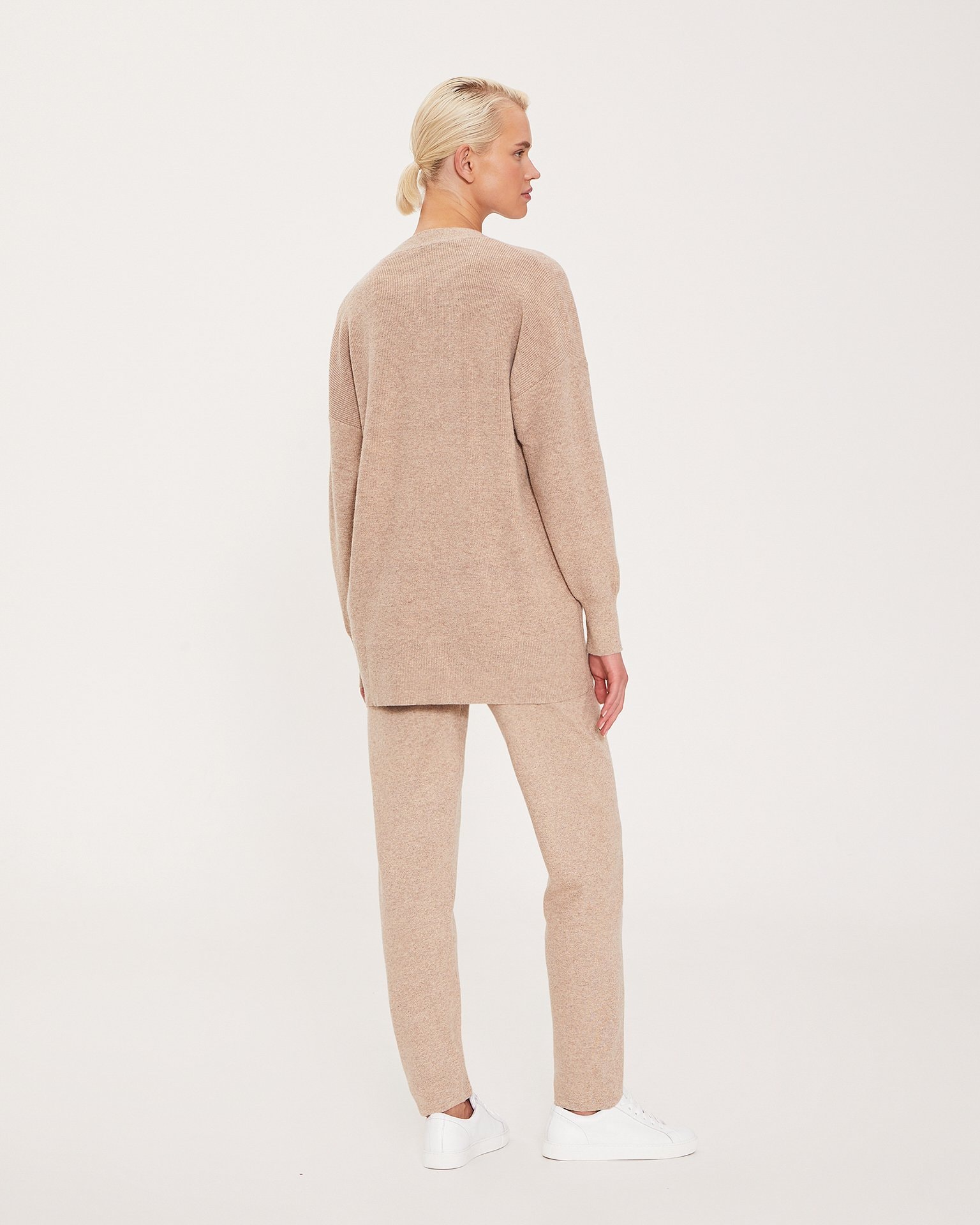 Cardigan suit, Beige — photo 3