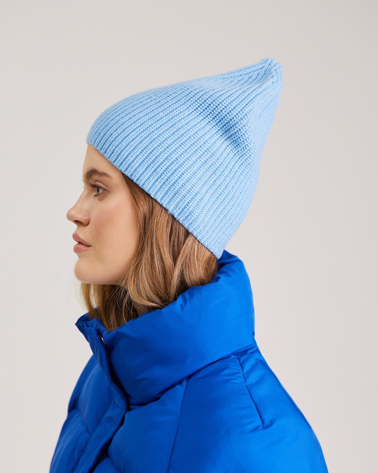 Blue beanie, Blue — photo 3