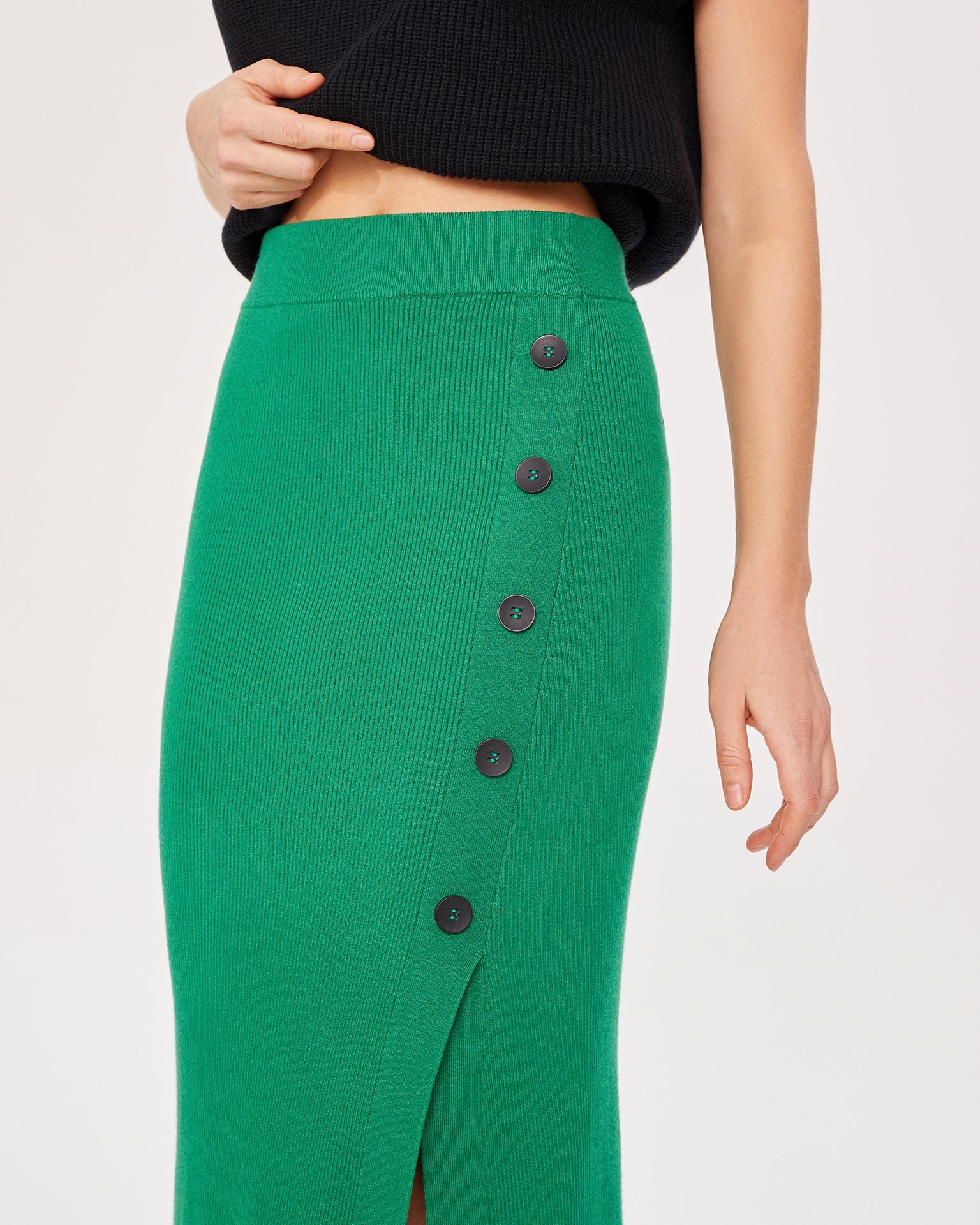 Green skirt, Green — photo 7