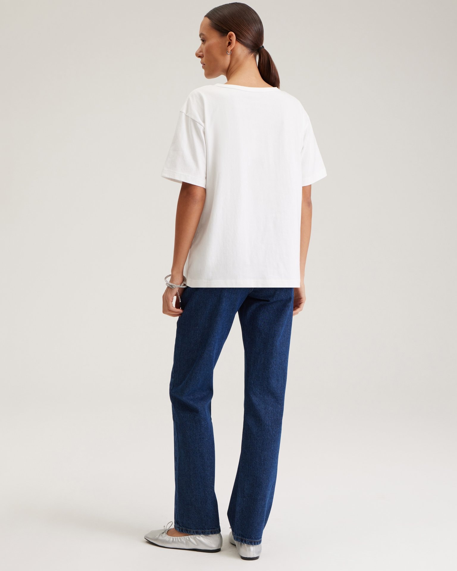Heart t-shirt, White — photo 3