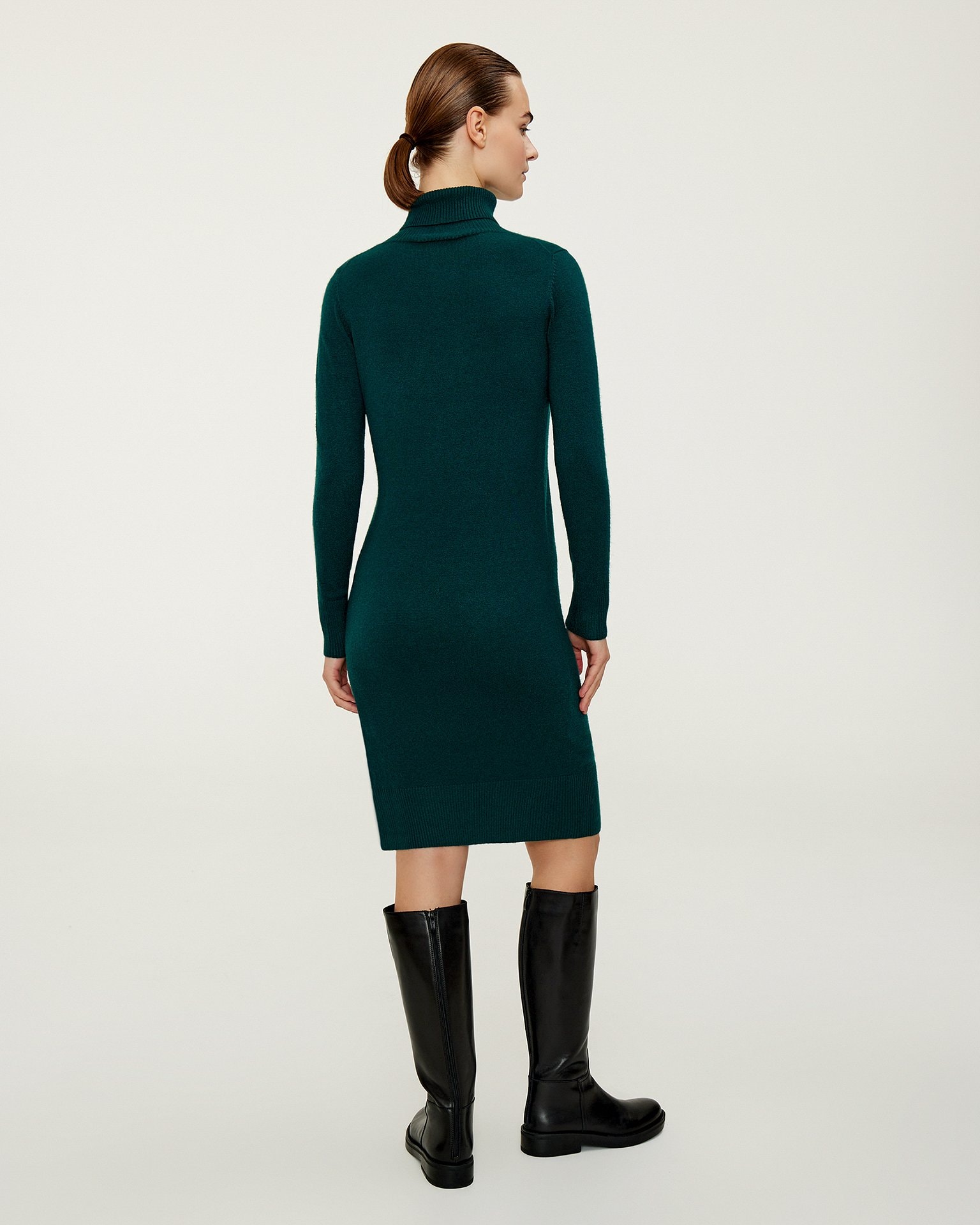 Emerald green dress, Green — photo 3