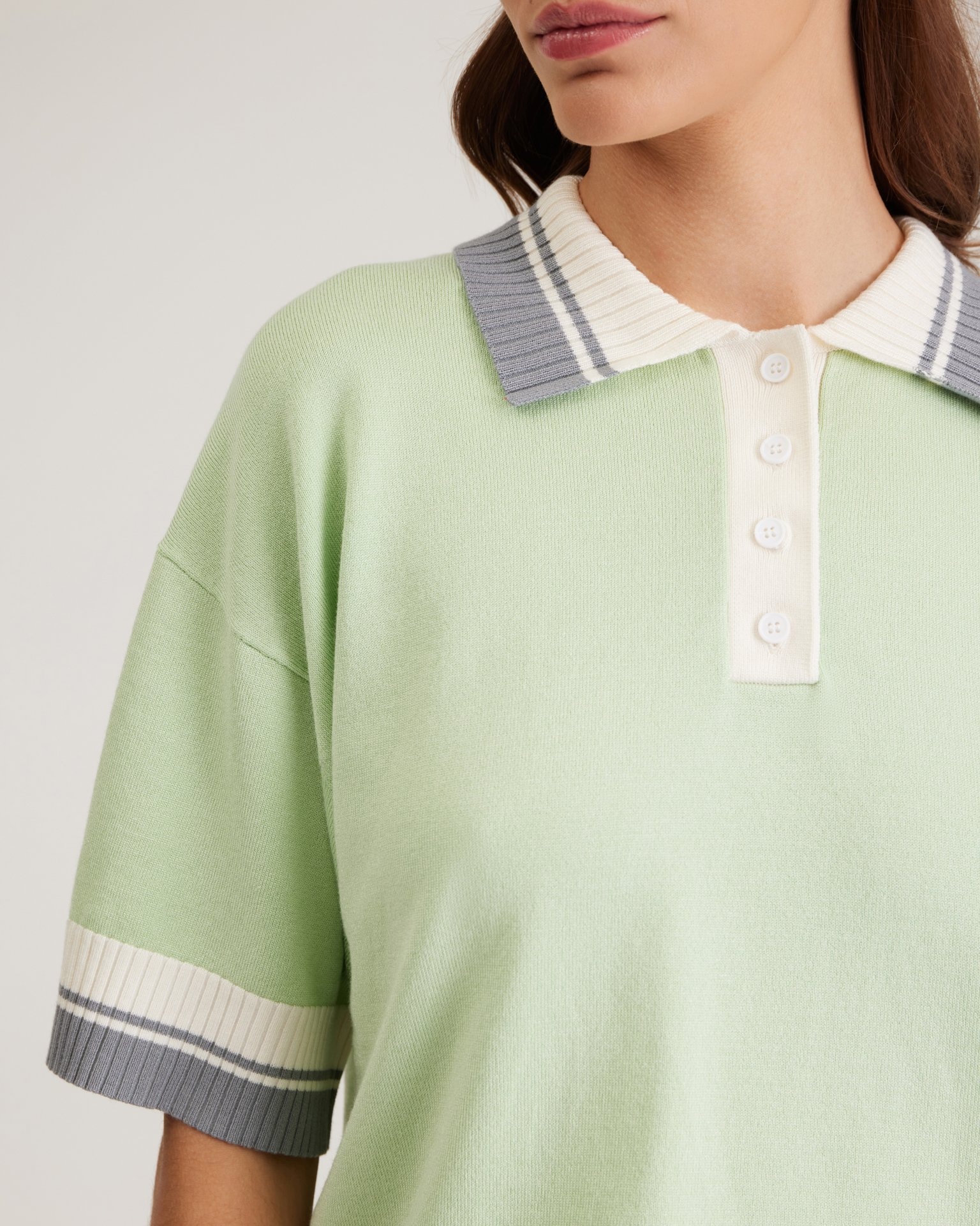 Lime polo, Green — photo 8