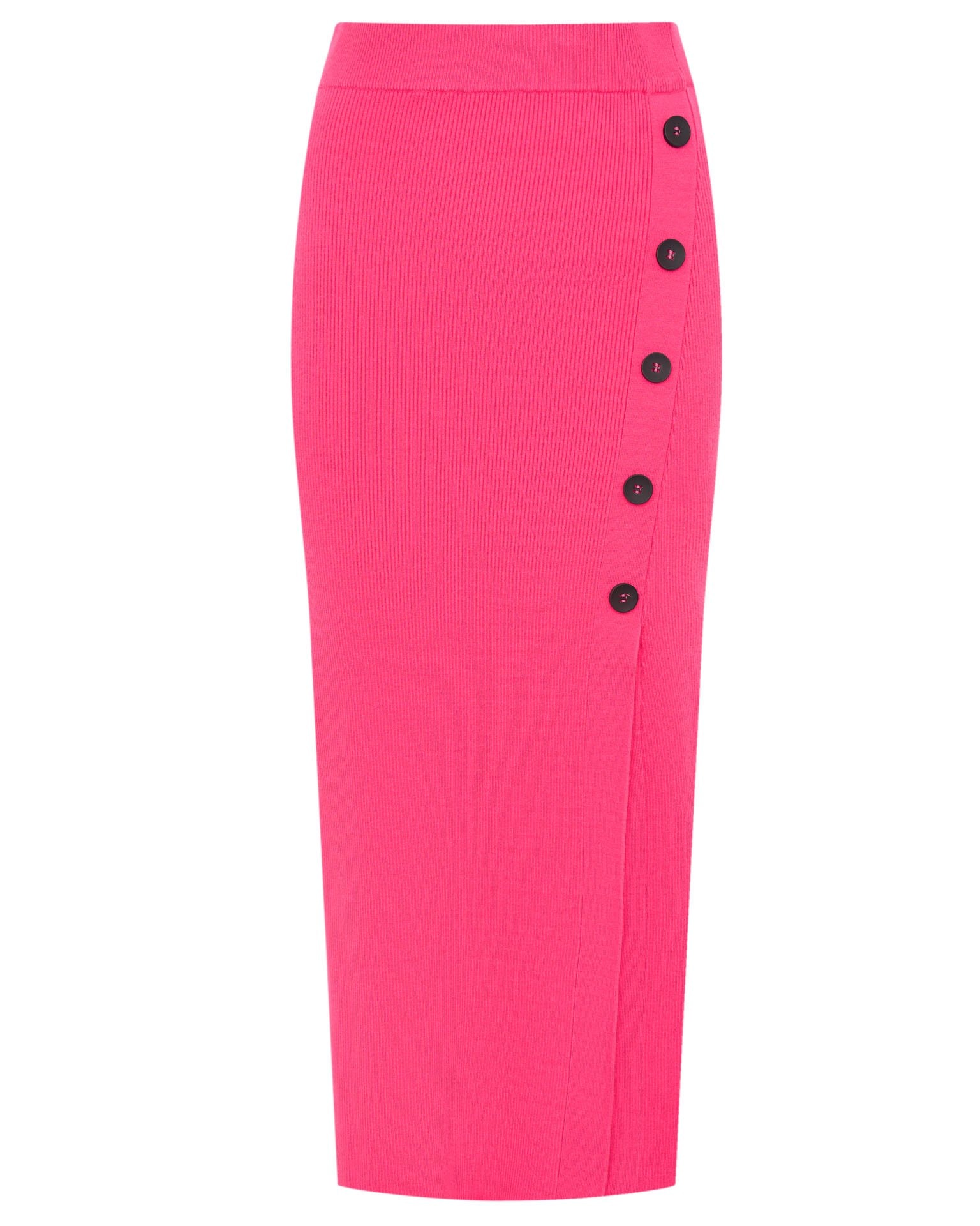 Viscose skirt, Fuchsia — photo 2